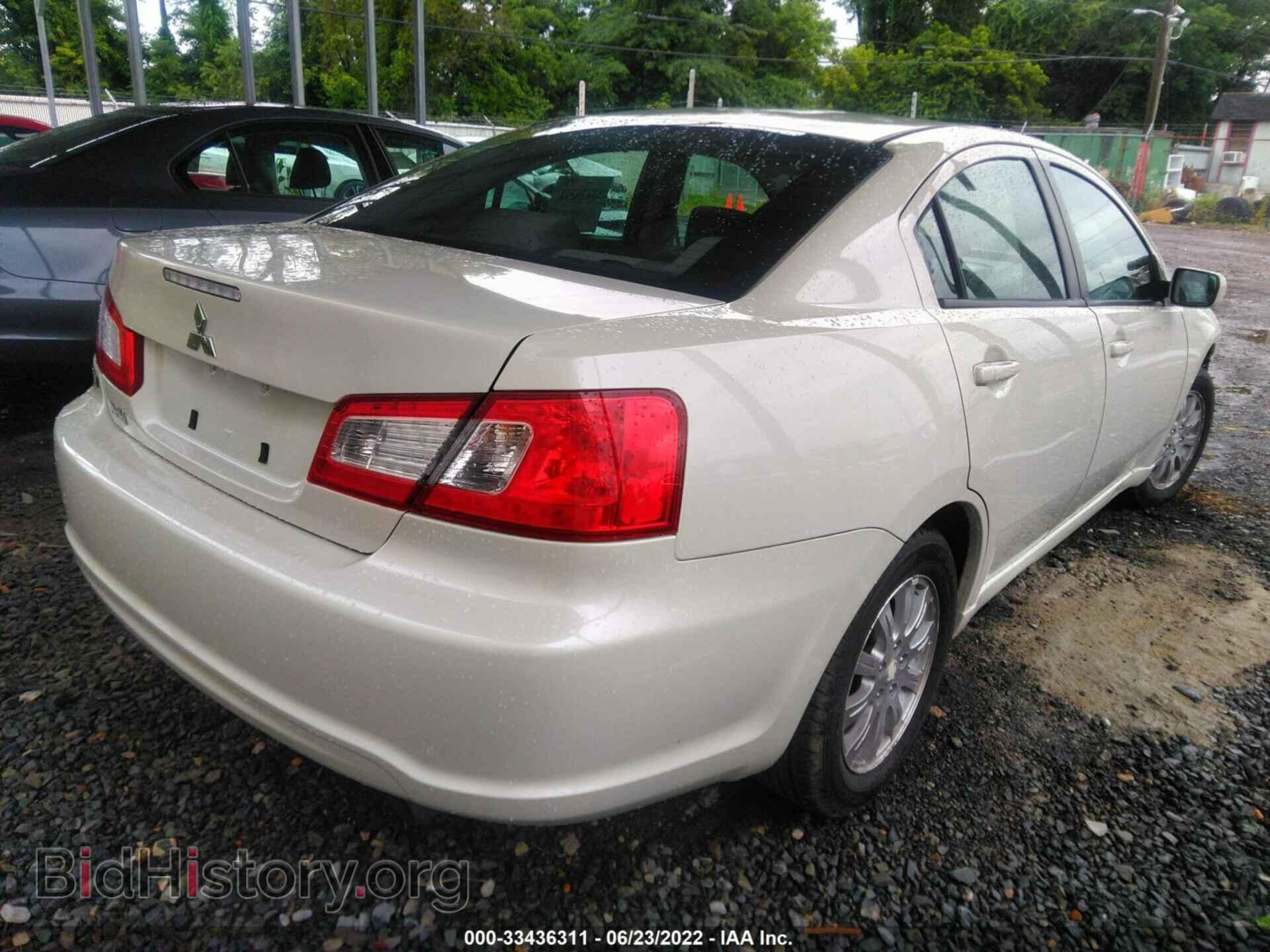 2009 MITSUBISHI GALANT - VIN: 4A3AB36F99E042031 - Фото 4
