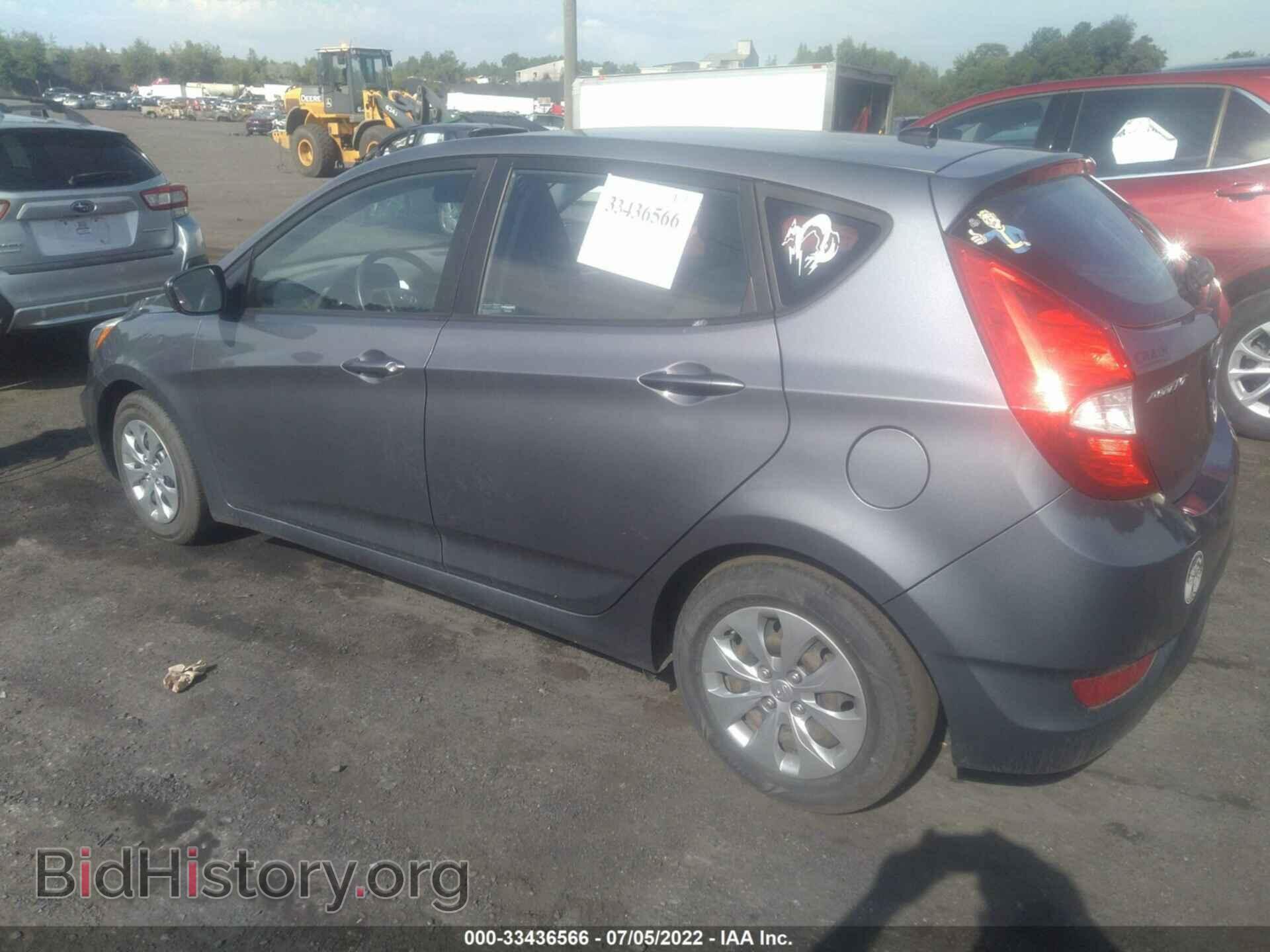 2017 HYUNDAI ACCENT - VIN: KMHCT5AE7HU307421 - Photo 3