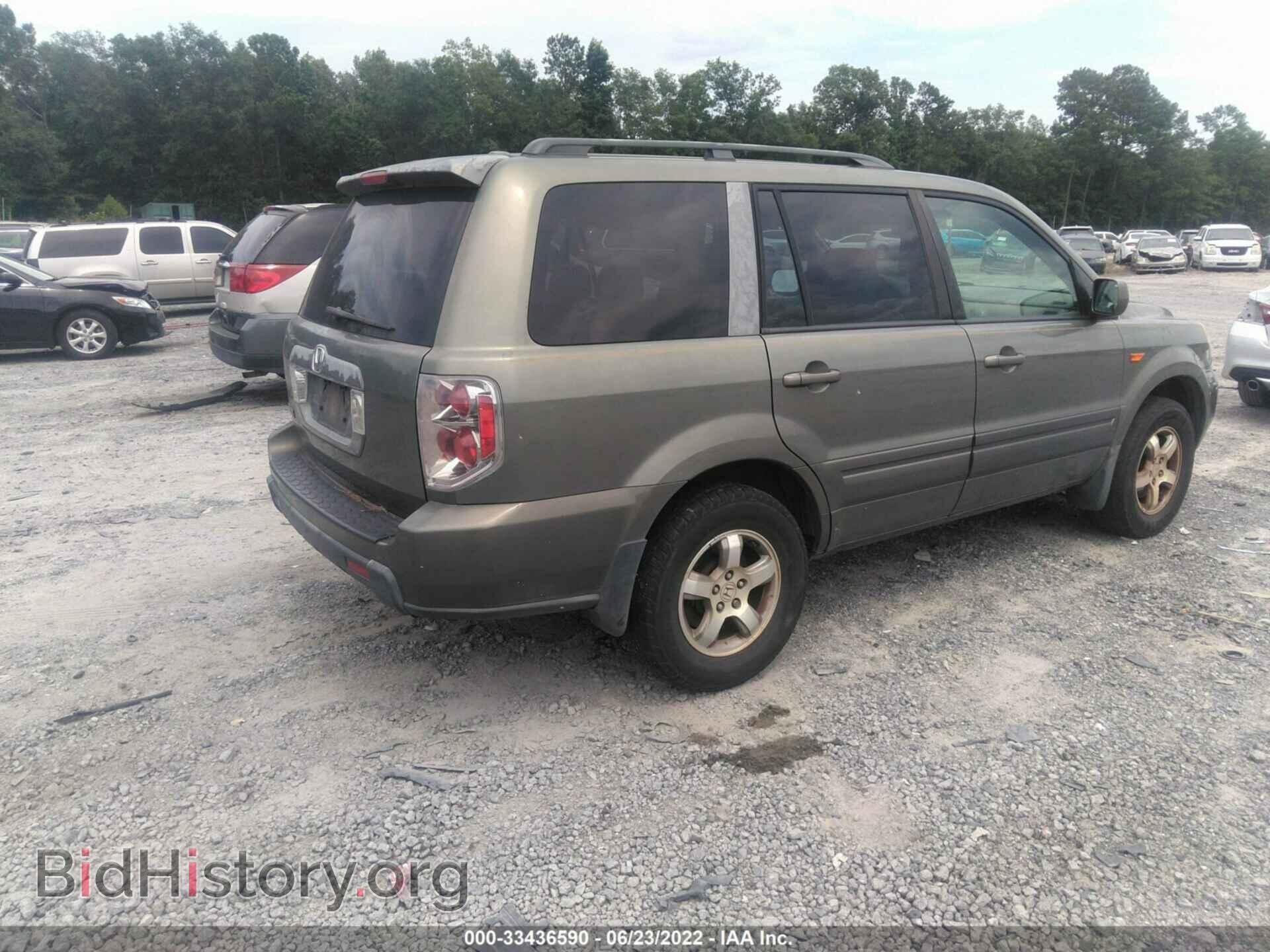 2007 HONDA PILOT - VIN: 5FNYF28537B046835 - Фото 4