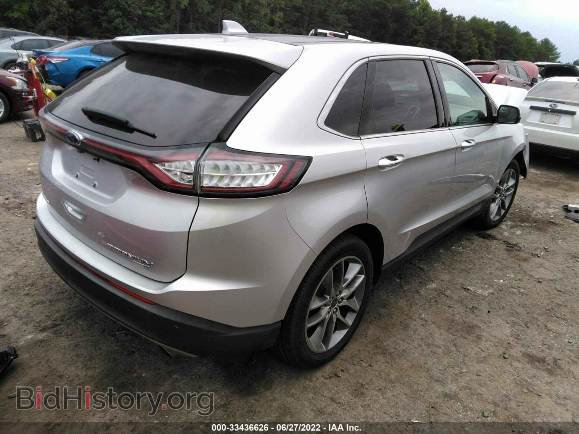 2015 FORD EDGE - VIN: 2FMTK4K91FBC18560 - Photo 4