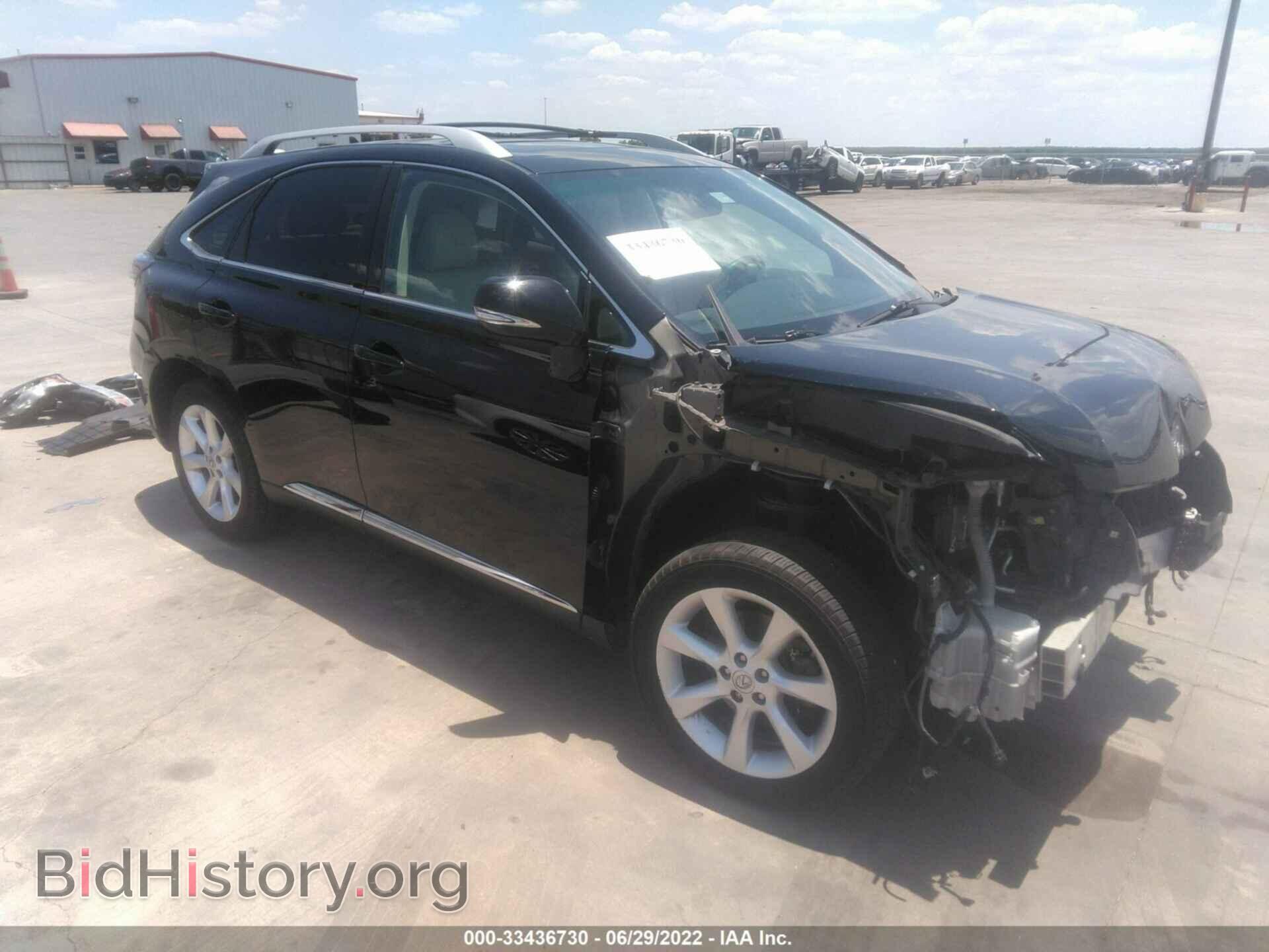 Photo 2T2ZK1BA2BC044454 - LEXUS RX 350 2011