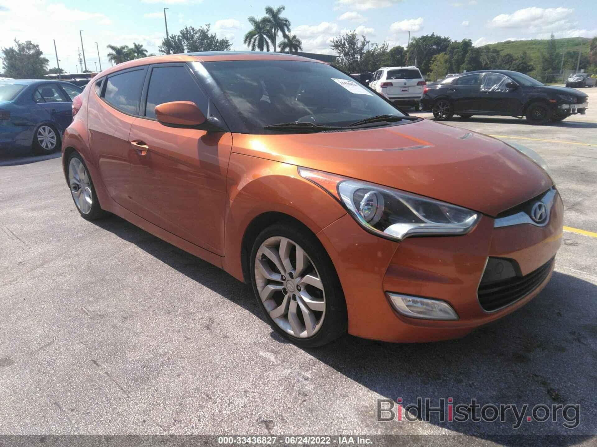 Photo KMHTC6ADXCU065679 - HYUNDAI VELOSTER 2012