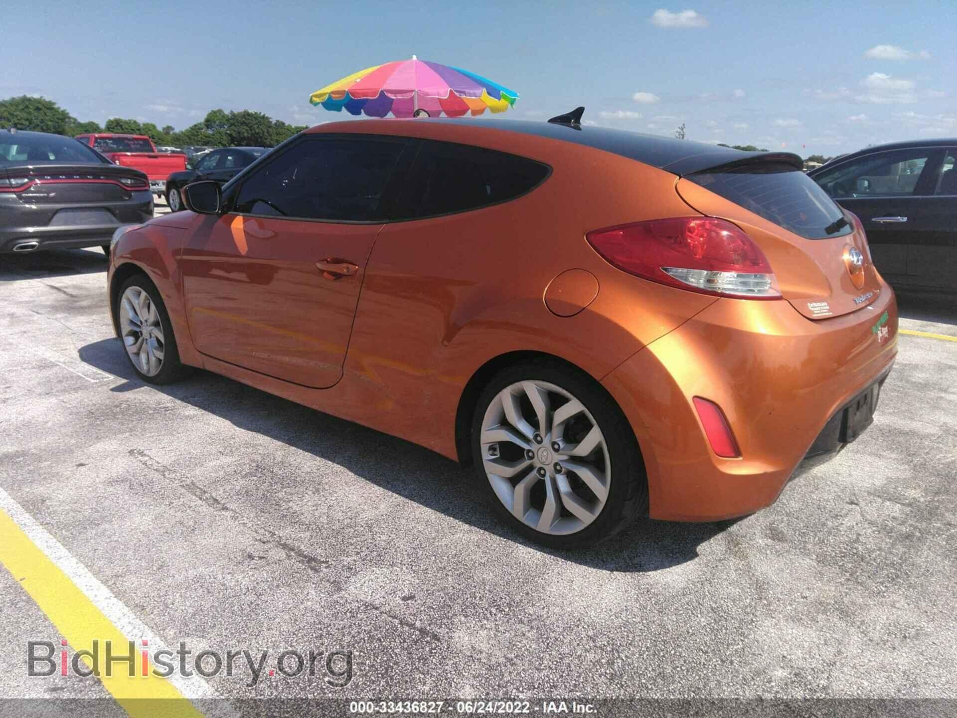 2012 HYUNDAI VELOSTER - VIN: KMHTC6ADXCU065679 - Фото 3