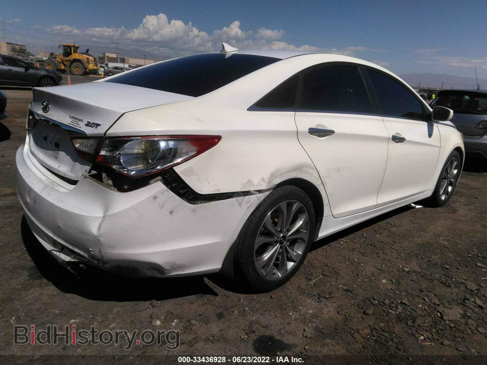 2013 HYUNDAI SONATA - VIN: 5NPEC4AB7DH629512 - Фото 4