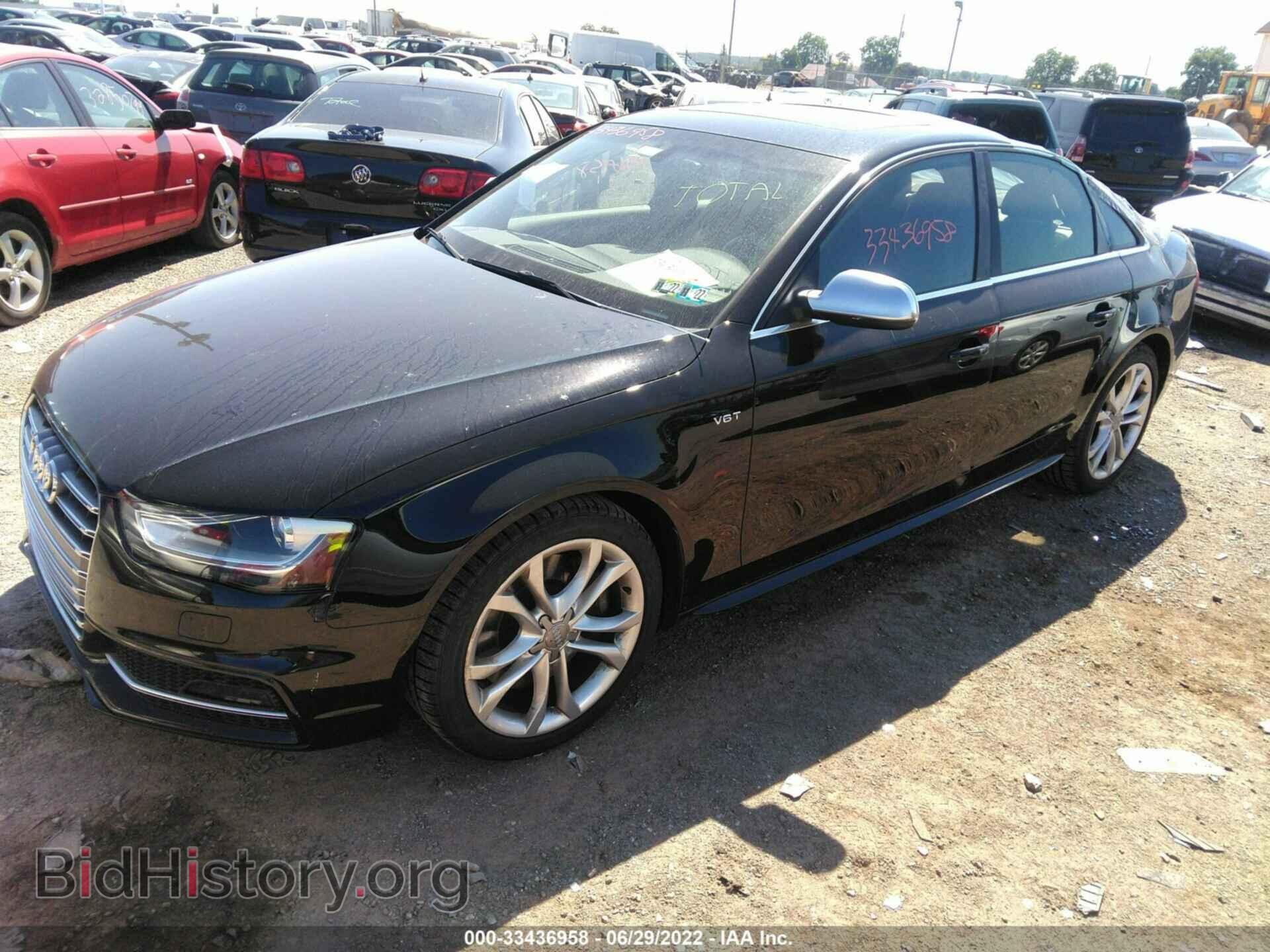 2015 AUDI S4 - VIN: WAUBGAFL0FA012211 - Фото 2