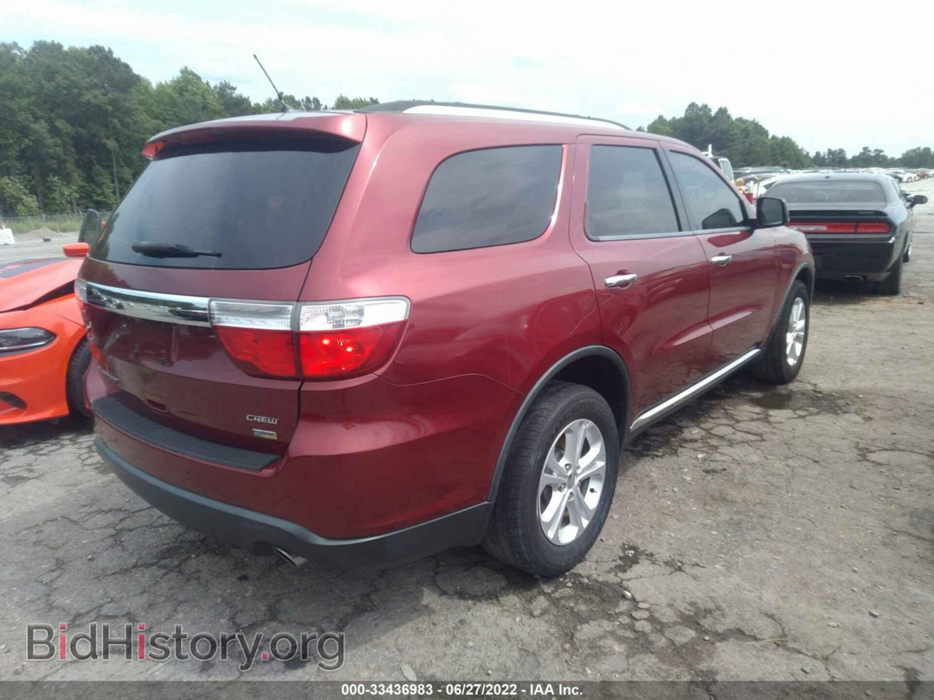 2013 DODGE DURANGO - VIN: 1C4RDHDG6DC700241 - Photo 4