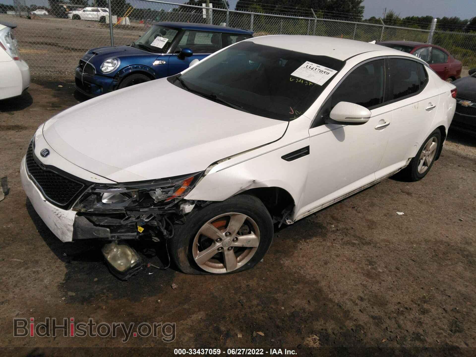 2015 KIA OPTIMA - VIN: KNAGM4A75F5530916 - Photo 2