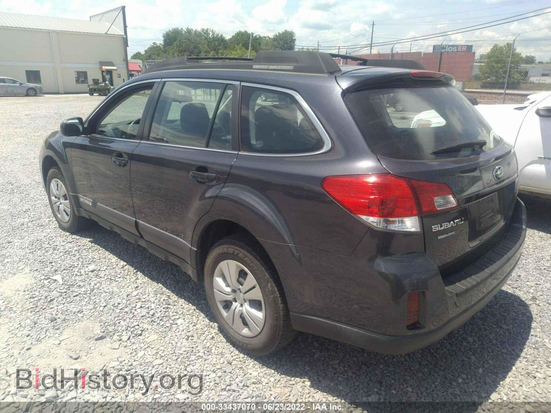 2011 SUBARU OUTBACK - VIN: 4S4BRBAC7B1362953 - Фото 3