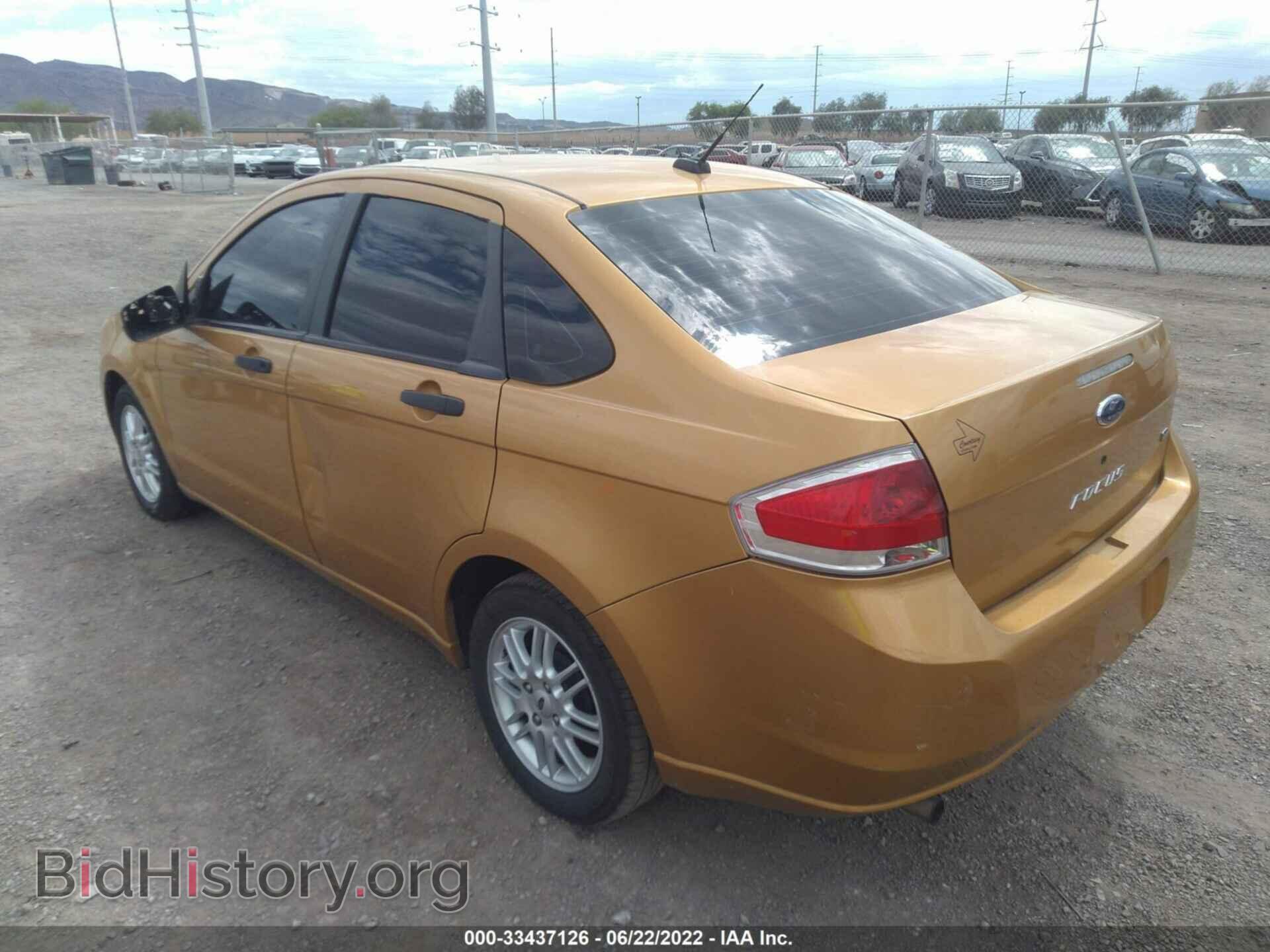 2009 FORD FOCUS - VIN: 1FAHP35N89W155349 - Фото 3