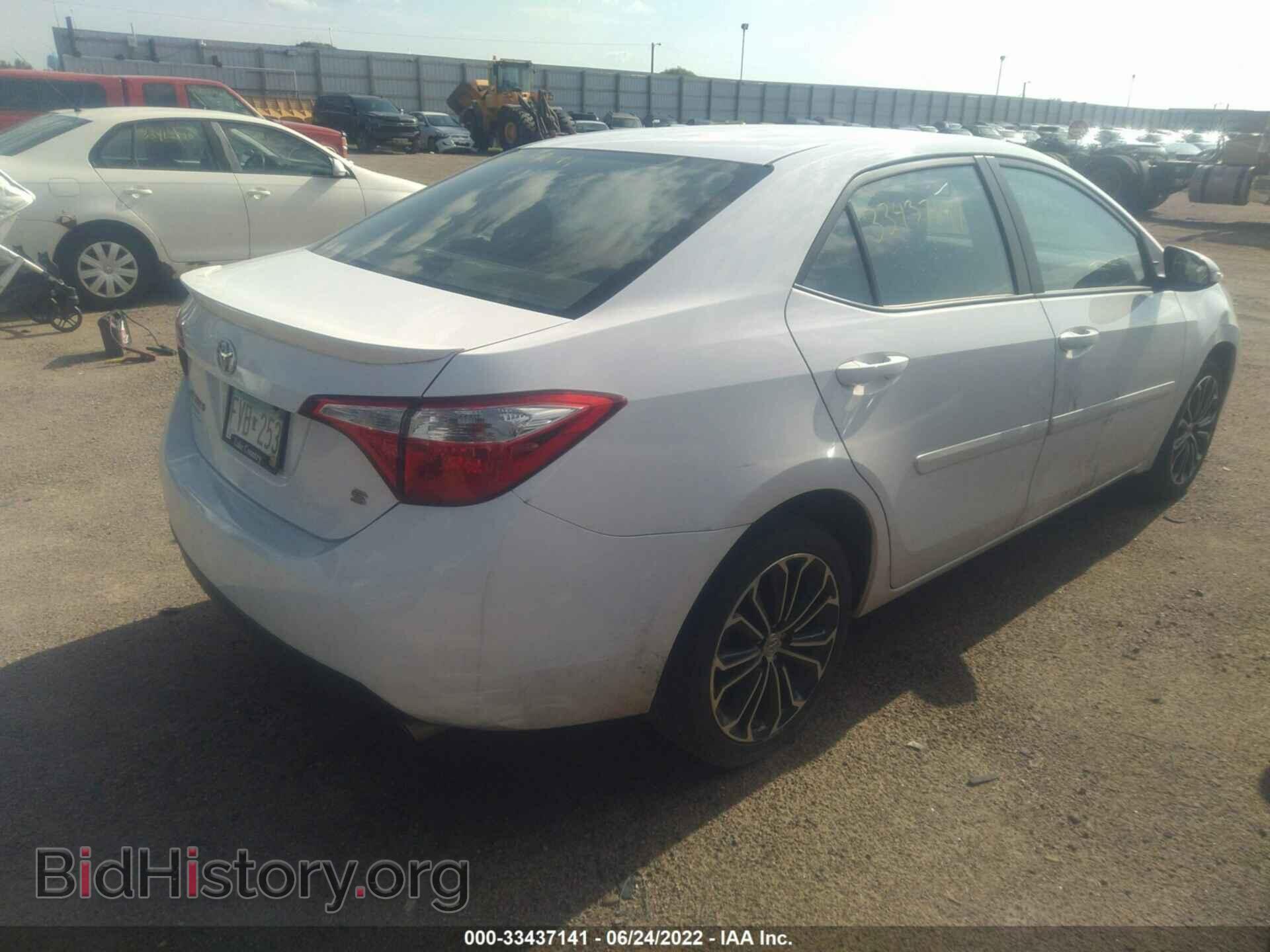 2014 TOYOTA COROLLA - VIN: 2T1BURHE3EC217721 - Фото 4