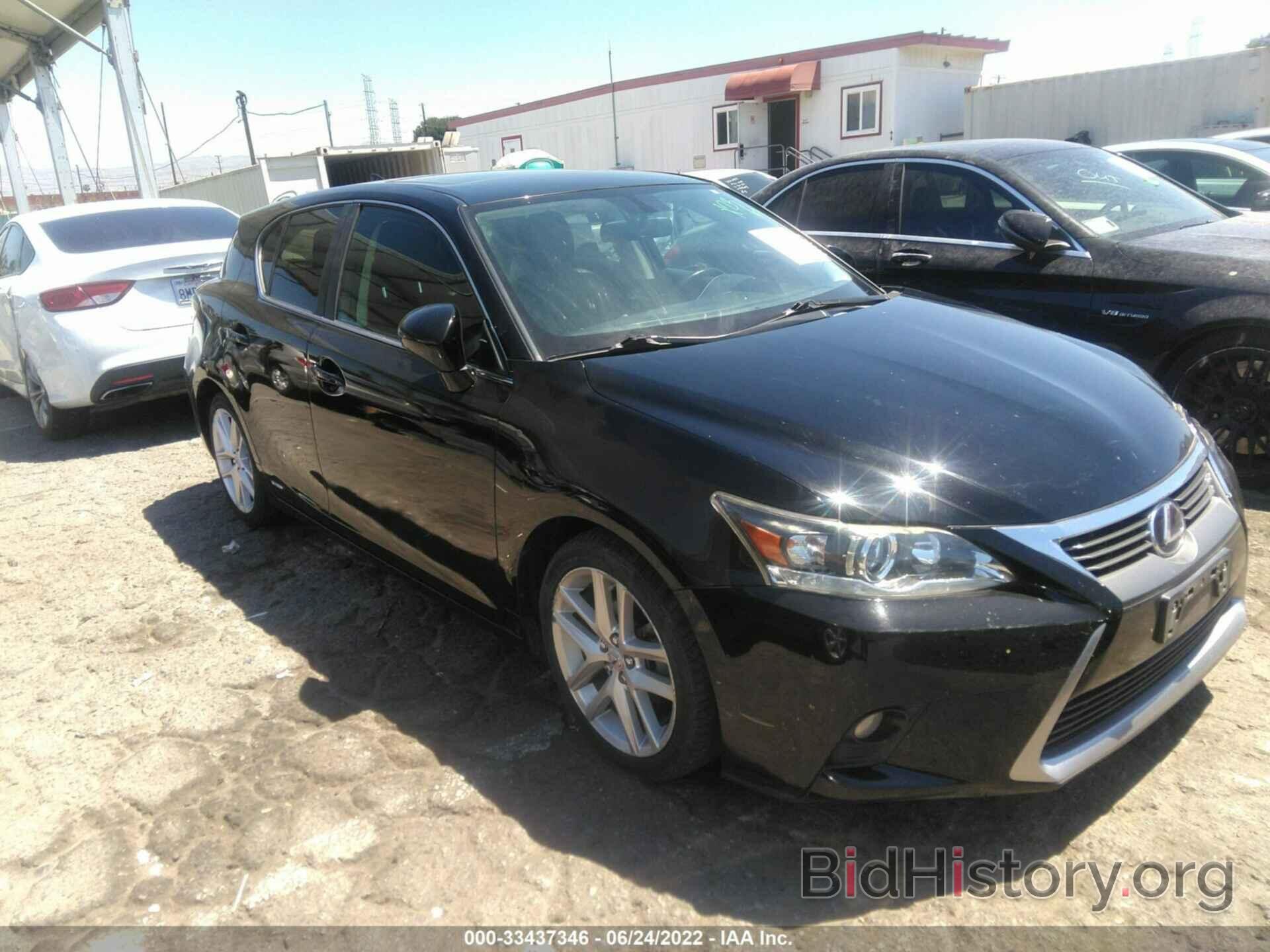 Photo JTHKD5BH4F2223134 - LEXUS CT 200H 2015