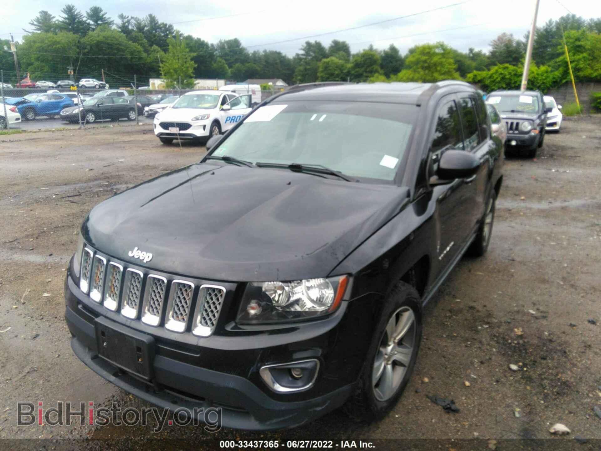 2016 JEEP COMPASS - VIN: 1C4NJDEB1GD773129 - Фото 2
