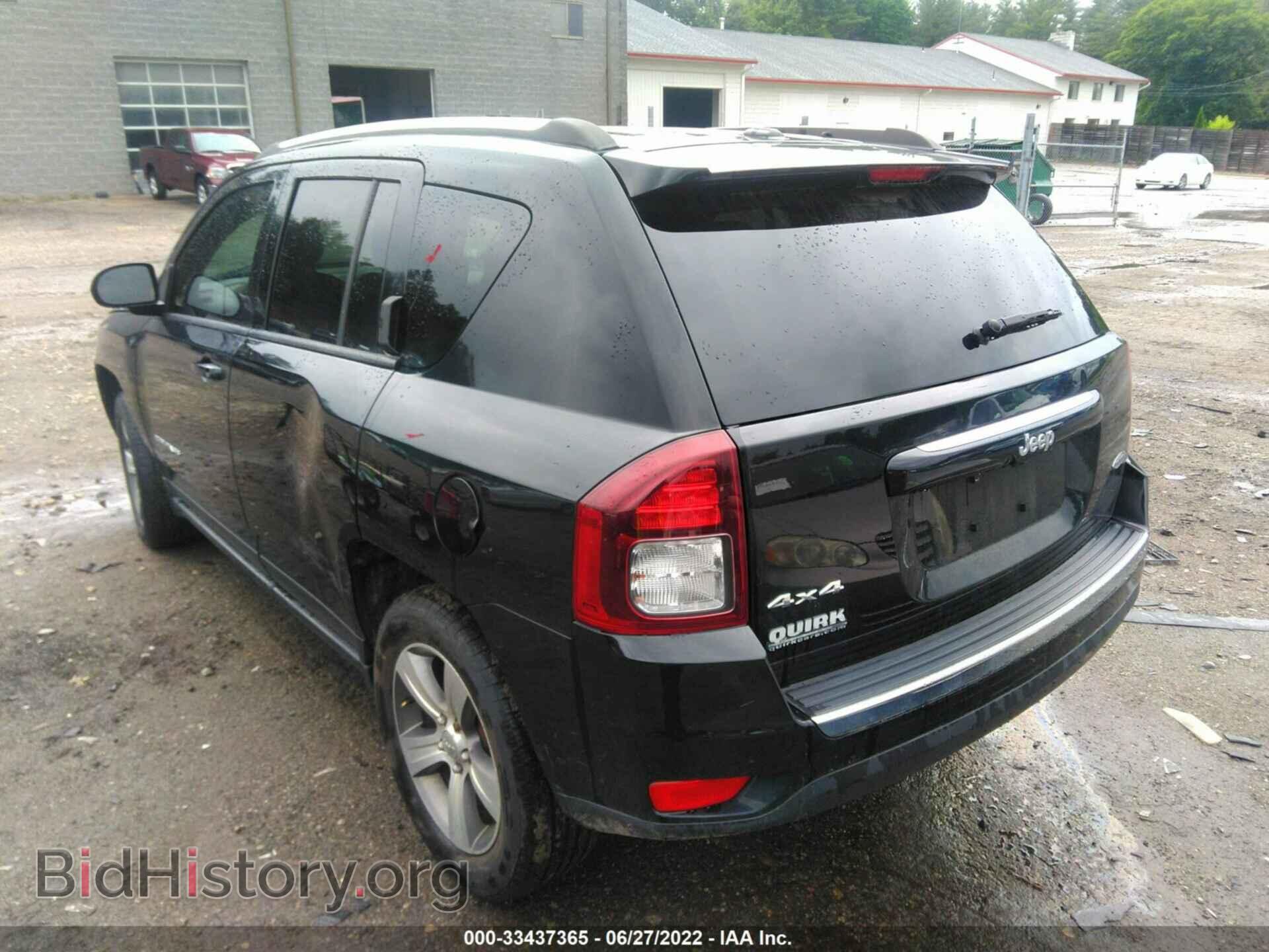 2016 JEEP COMPASS - VIN: 1C4NJDEB1GD773129 - Фото 3