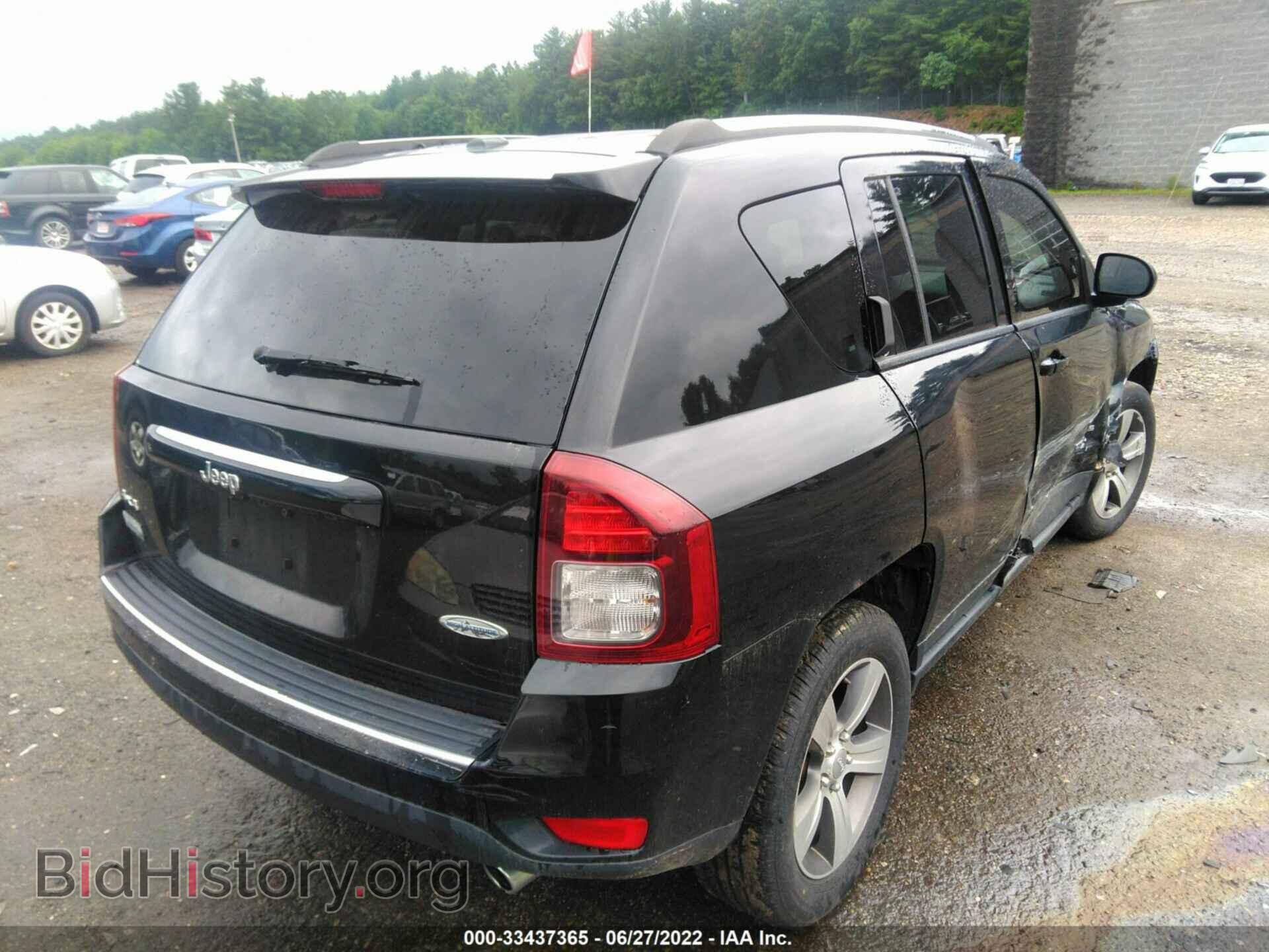 2016 JEEP COMPASS - VIN: 1C4NJDEB1GD773129 - Фото 4