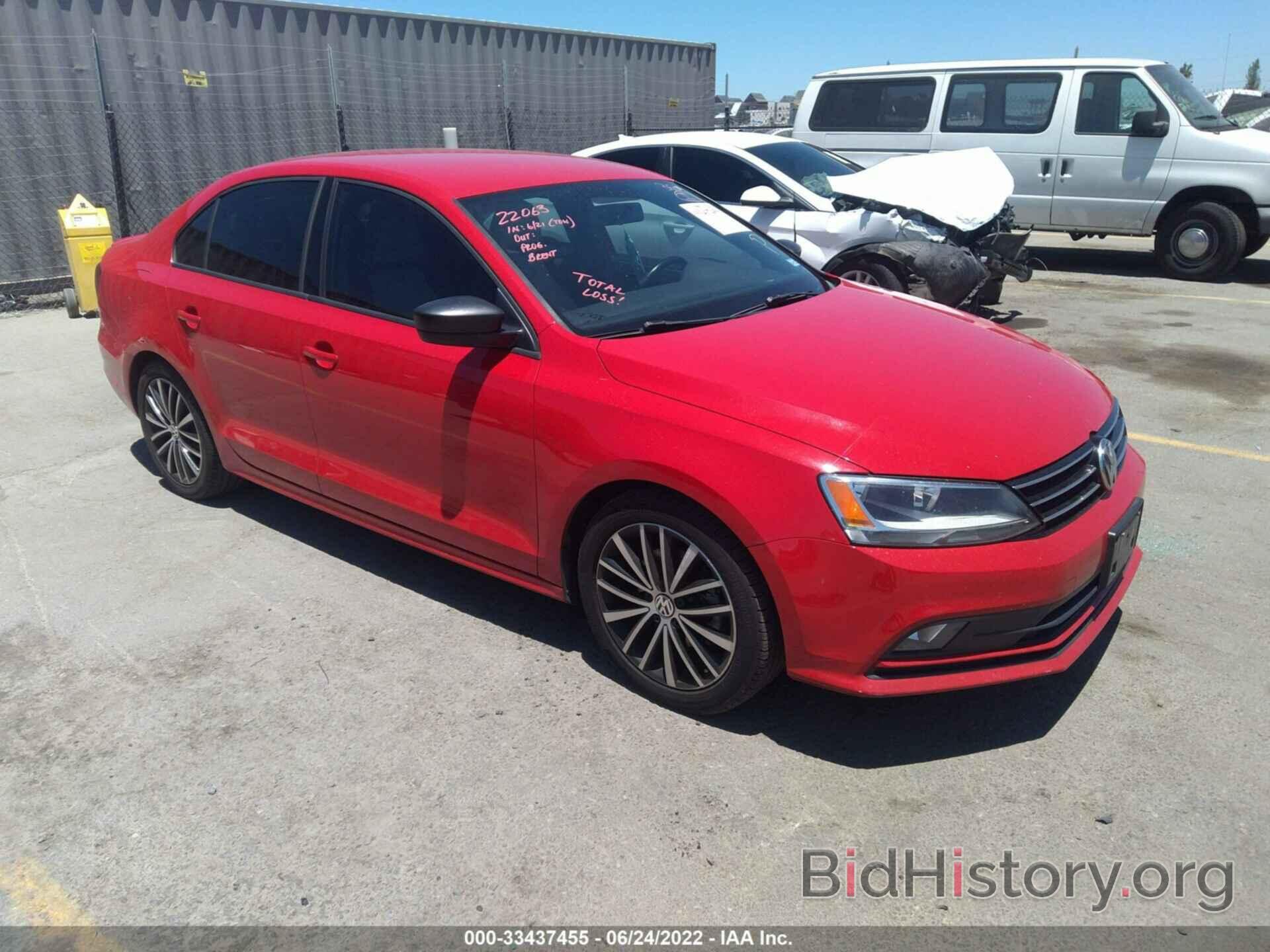 Фотография 3VWD17AJ9GM321117 - VOLKSWAGEN JETTA SEDAN 2016