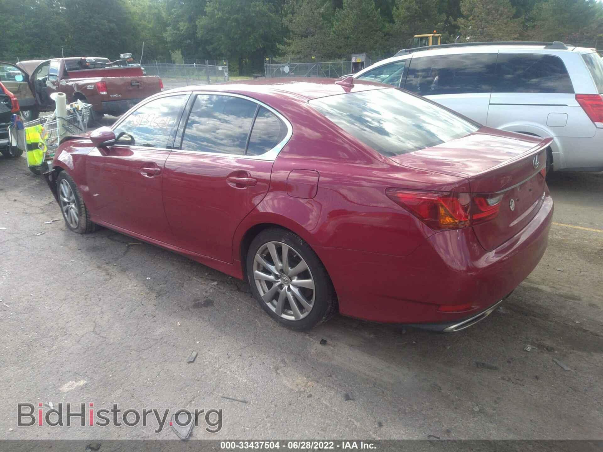 2014 LEXUS GS 350 - VIN: JTHCE1BL4E5022586 - Фото 3