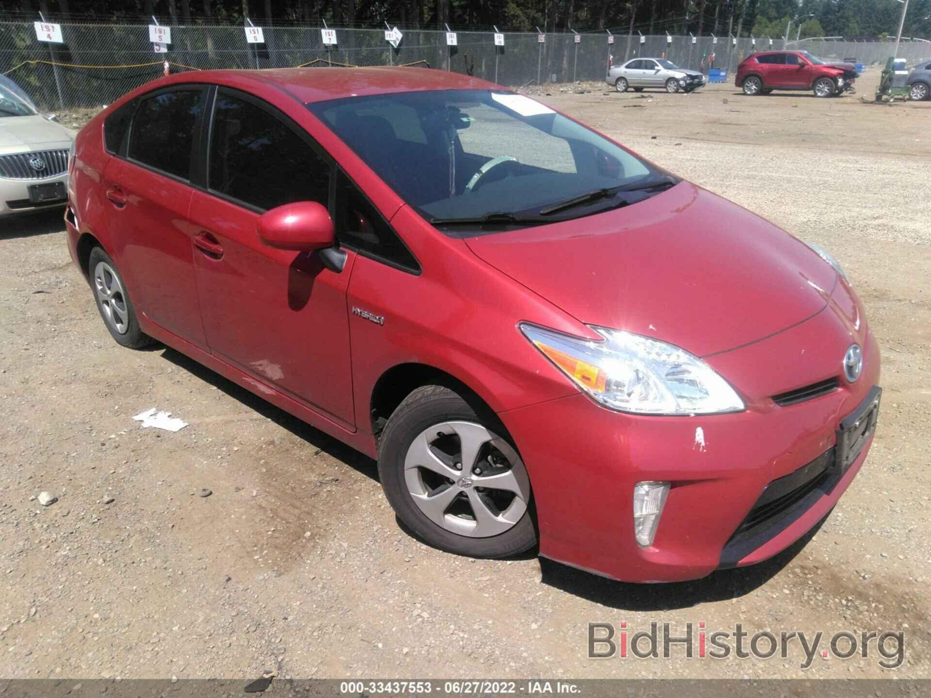 Photo JTDKN3DU7E1803804 - TOYOTA PRIUS 2014