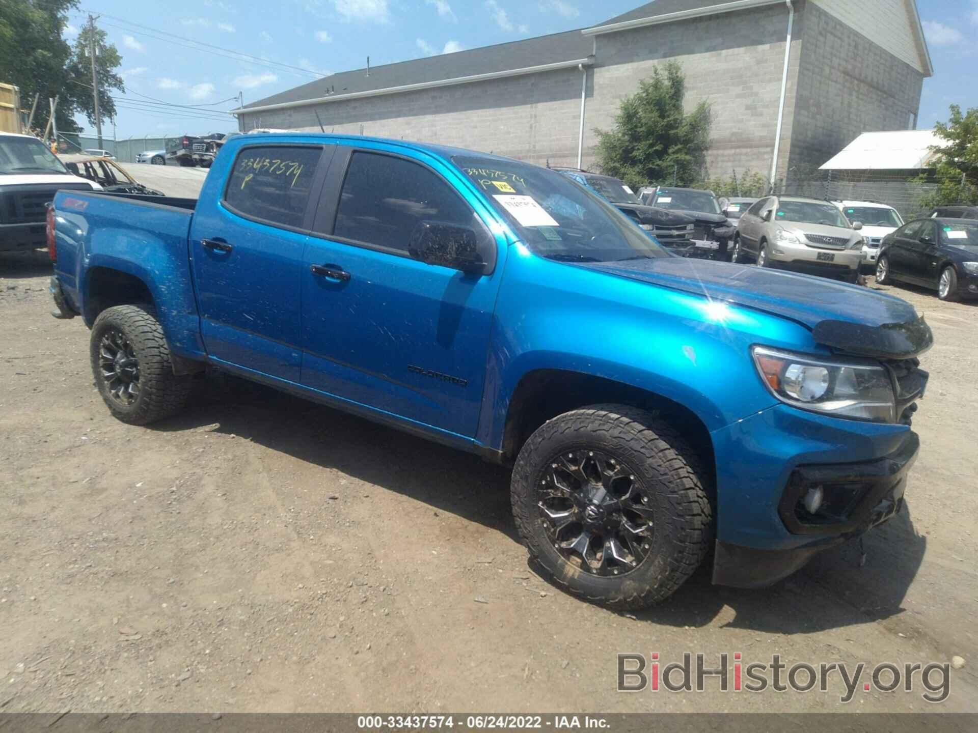 Фотография 1GCGTDEN8M1200240 - CHEVROLET COLORADO 2021