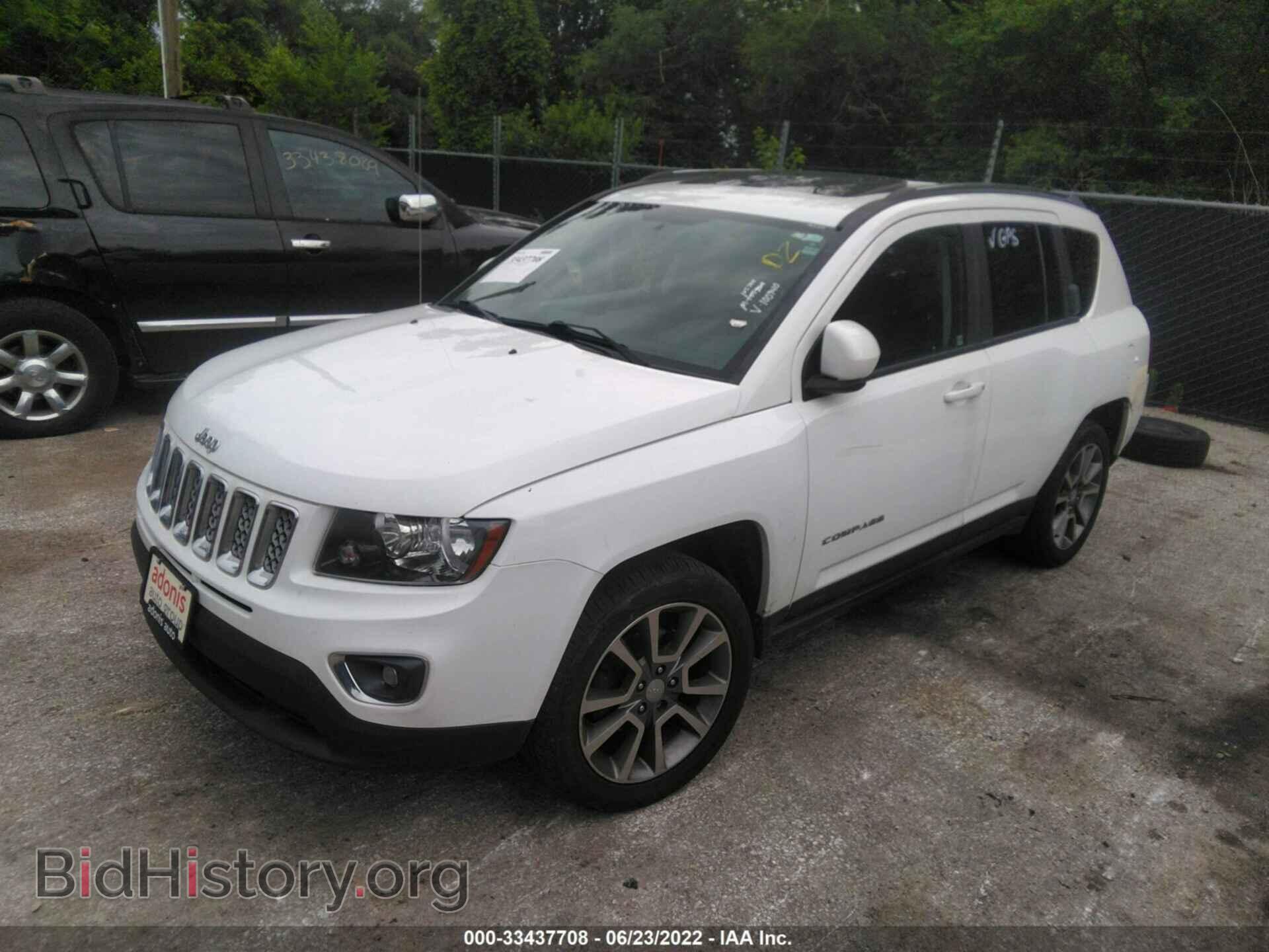 2017 JEEP COMPASS - VIN: 1C4NJDEB8HD100940 - Фото 2