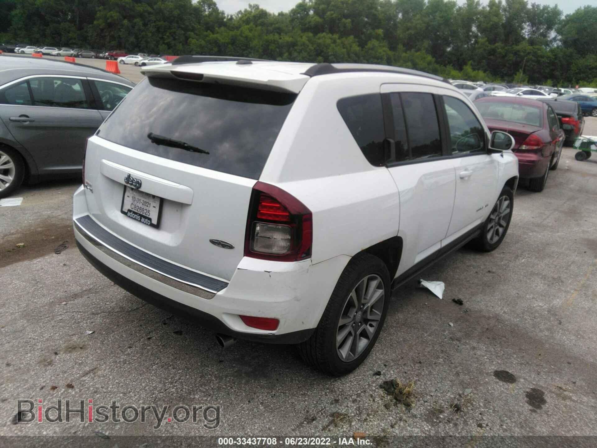2017 JEEP COMPASS - VIN: 1C4NJDEB8HD100940 - Фото 4