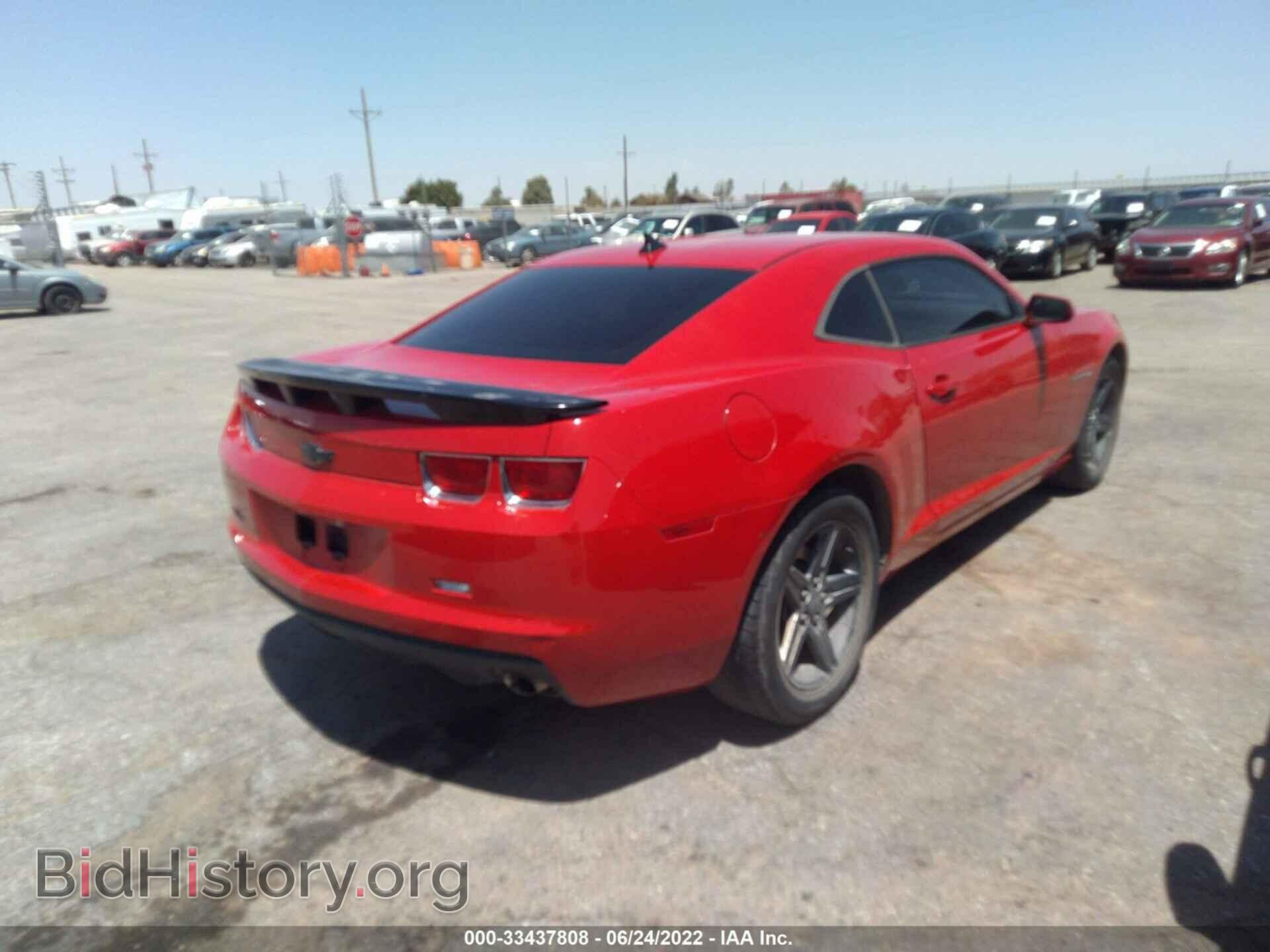 2010 CHEVROLET CAMARO - VIN: 2G1FB1EV4A9131107 - Фото 4