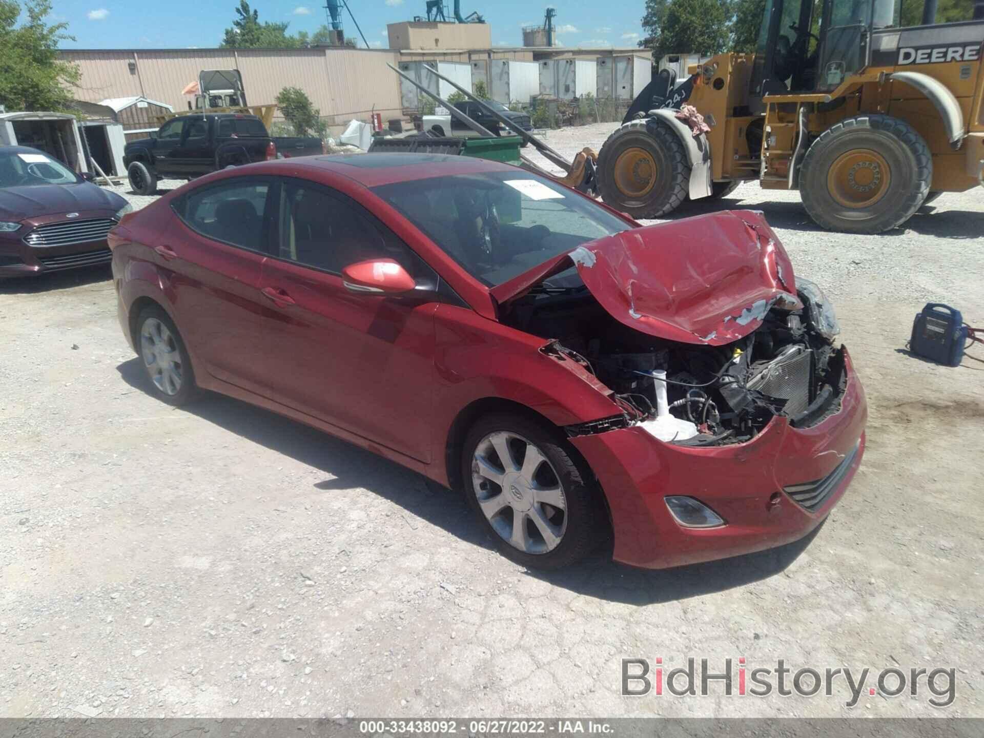 Photo KMHDH4AE0BU120545 - HYUNDAI ELANTRA 2011