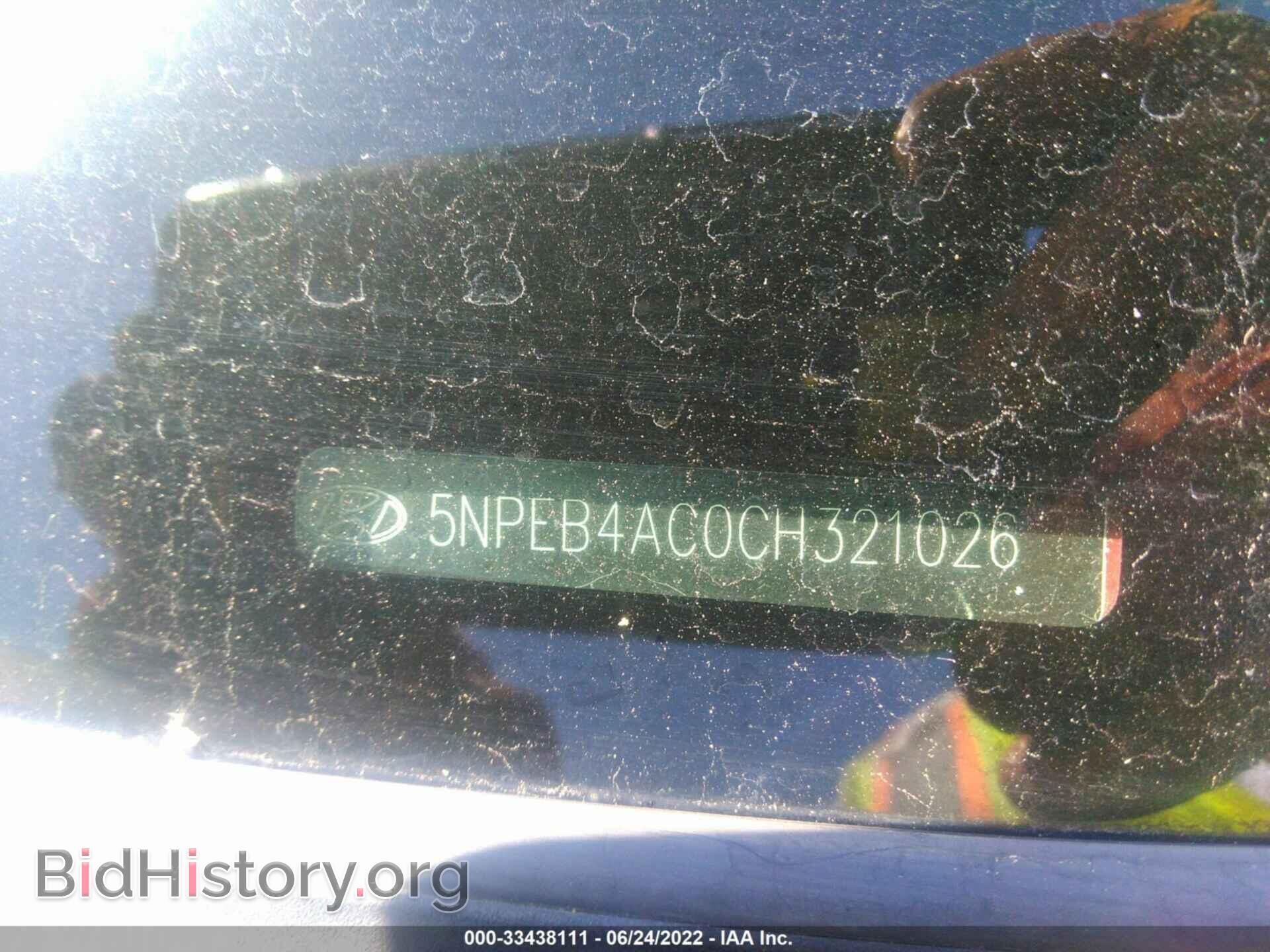 2012 HYUNDAI SONATA - VIN: 5NPEB4AC0CH321026 - Фото 9