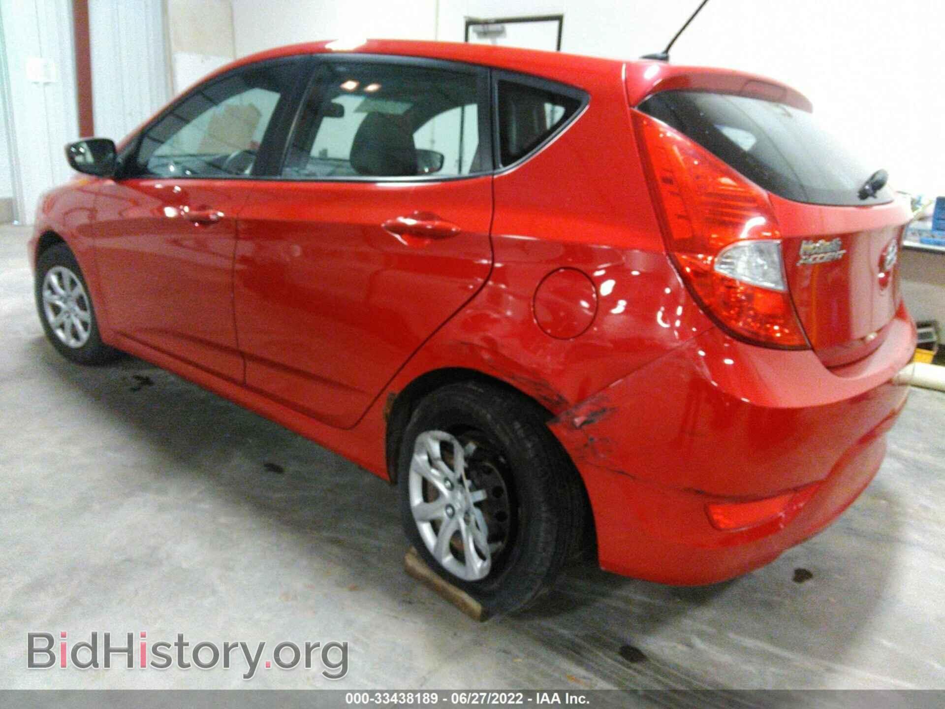 2014 HYUNDAI ACCENT - VIN: KMHCT5AE1EU165790 - Фото 3