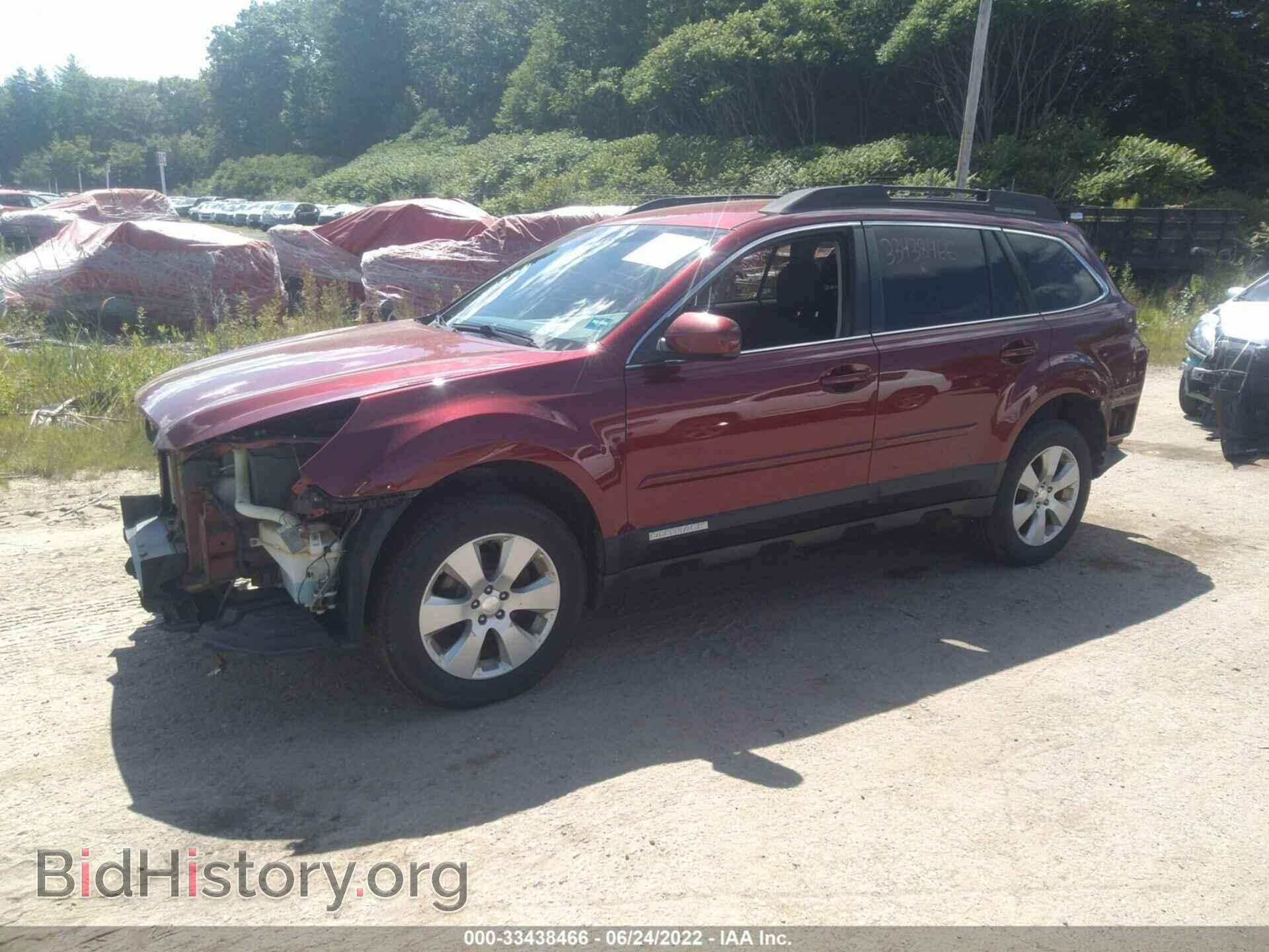 2012 SUBARU OUTBACK - VIN: 4S4BRBCC6C3221052 - Фото 2