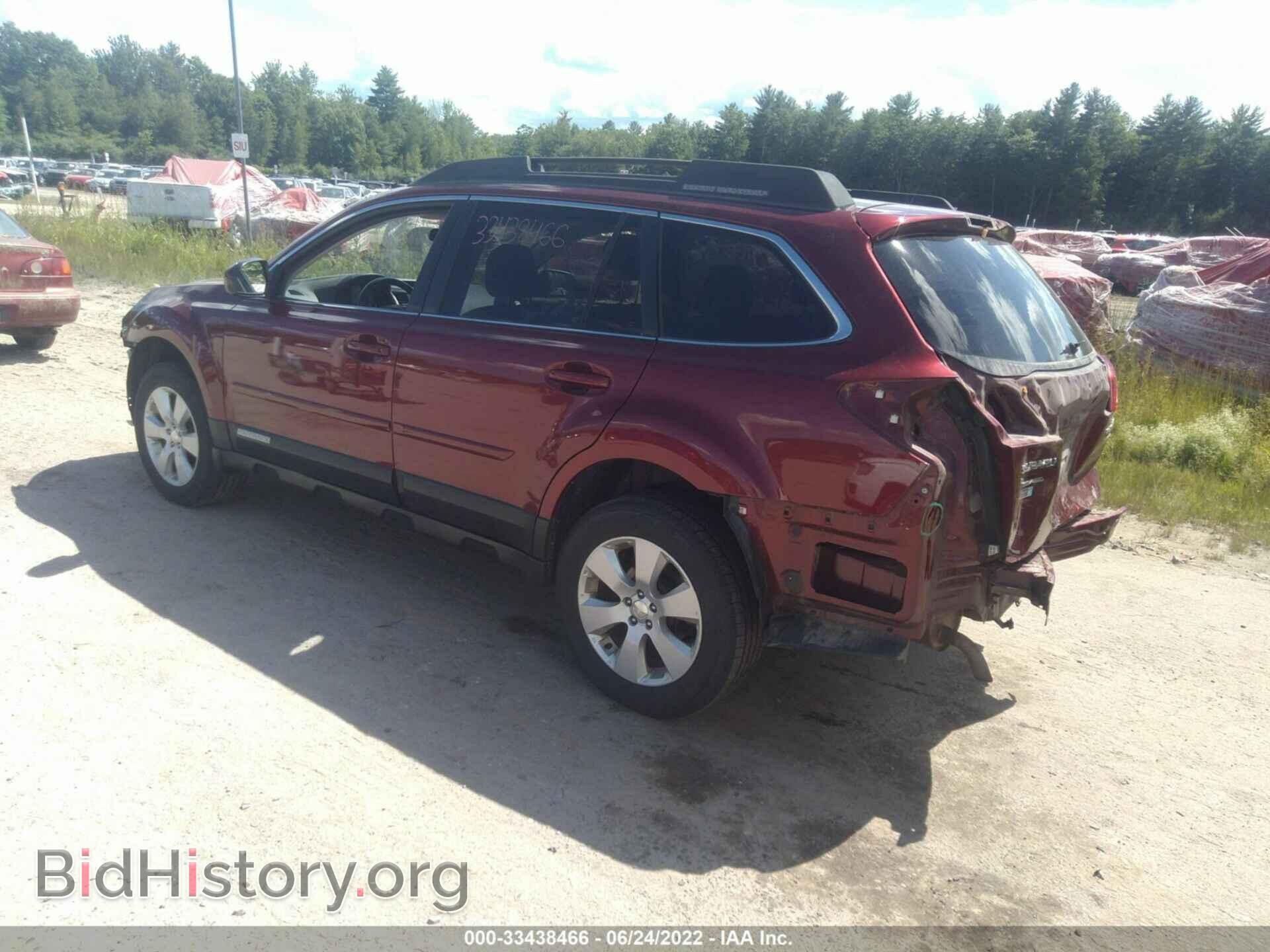 2012 SUBARU OUTBACK - VIN: 4S4BRBCC6C3221052 - Фото 3