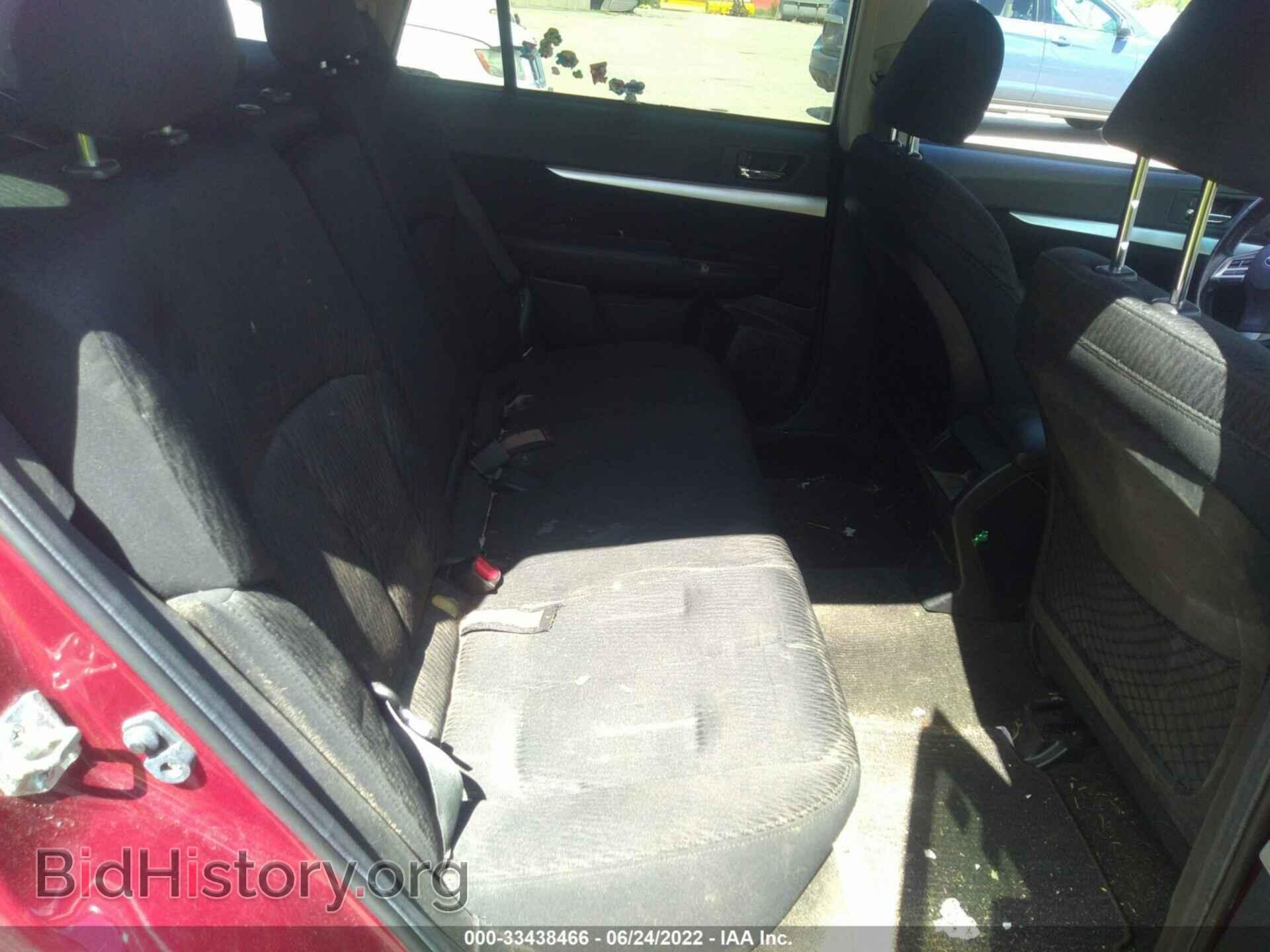 2012 SUBARU OUTBACK - VIN: 4S4BRBCC6C3221052 - Фото 8