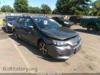 2019 Subaru IMPREZA Premium, gray — VIN 4S3GTAD68K3702675, IAAI