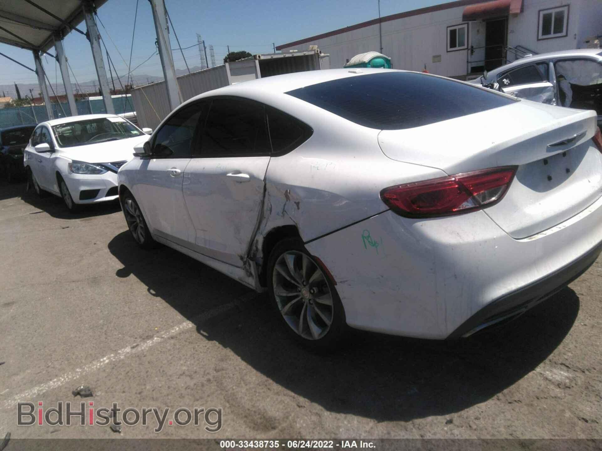 2015 CHRYSLER 200 - VIN: 1C3CCCBBXFN715453 - Фото 3