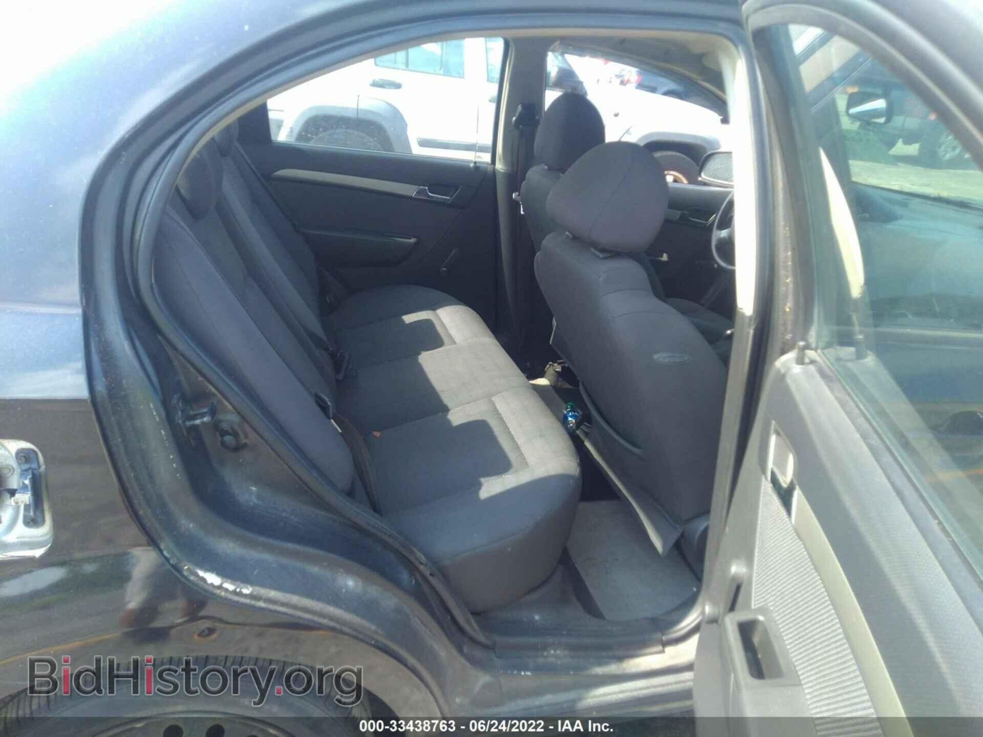 2008 CHEVROLET AVEO - VIN: KL1TD56608B156234 - Фото 8