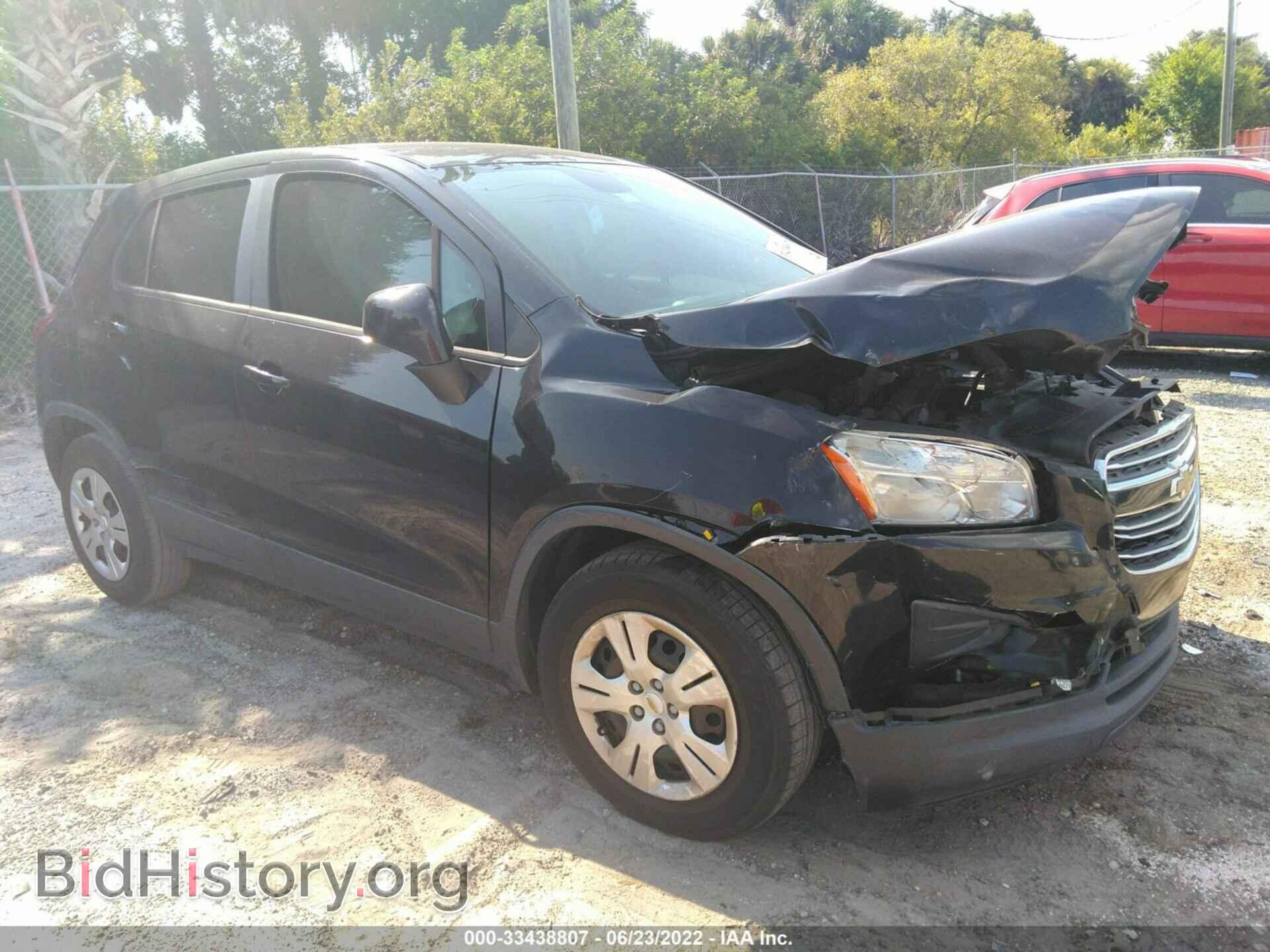 Photo KL7CJKSBXFB085444 - CHEVROLET TRAX 2015