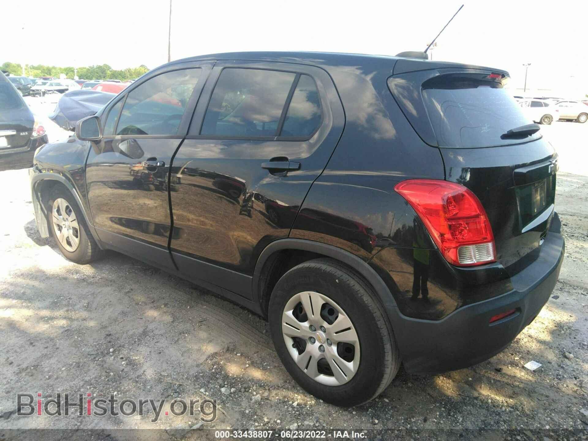 2015 CHEVROLET TRAX - VIN: KL7CJKSBXFB085444 - Фото 3