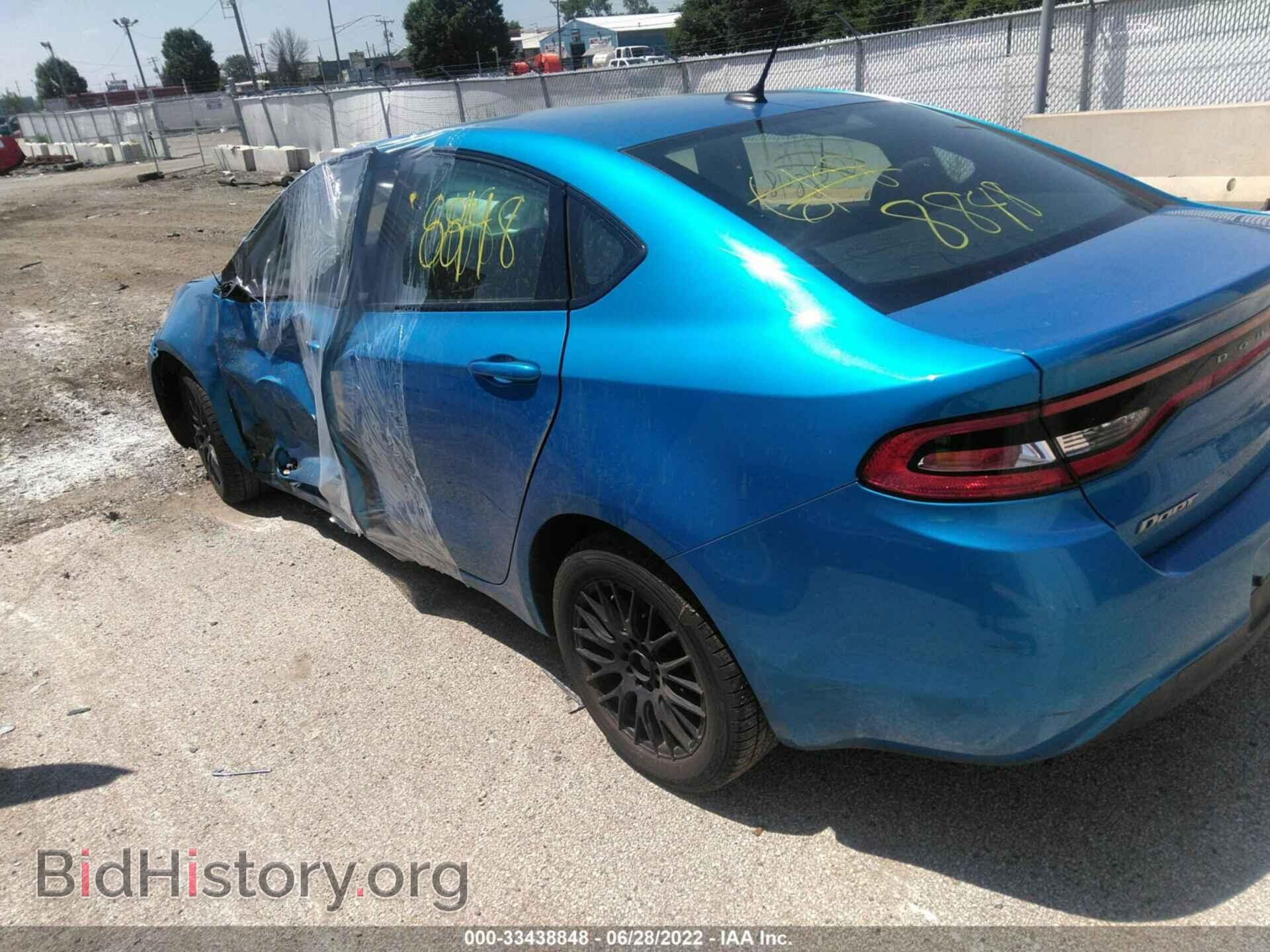 2015 DODGE DART - VIN: 1C3CDFAA5FD404073 - Фото 3