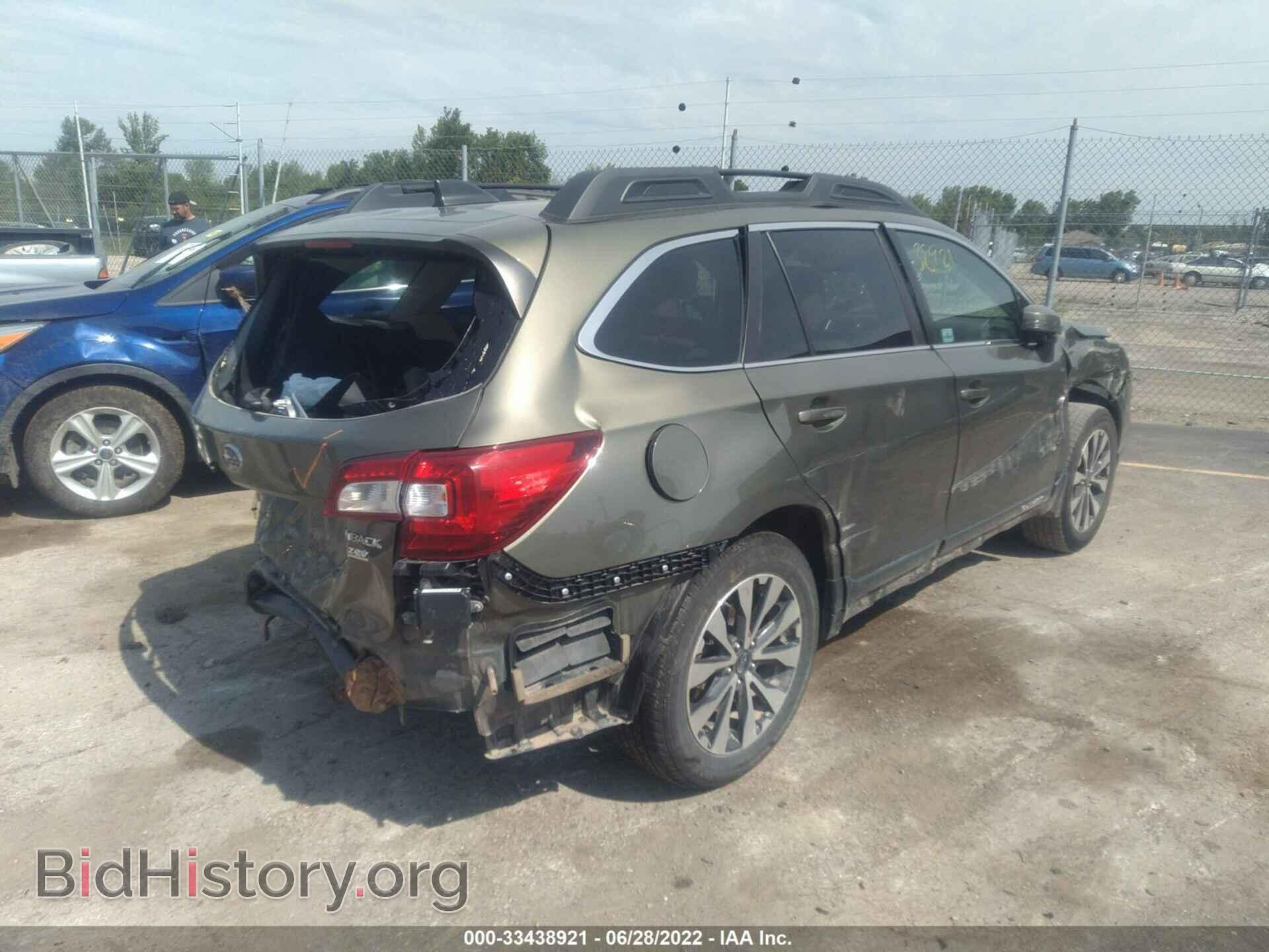 2017 SUBARU OUTBACK - VIN: 4S4BSAKC8H3307227 - Фото 4