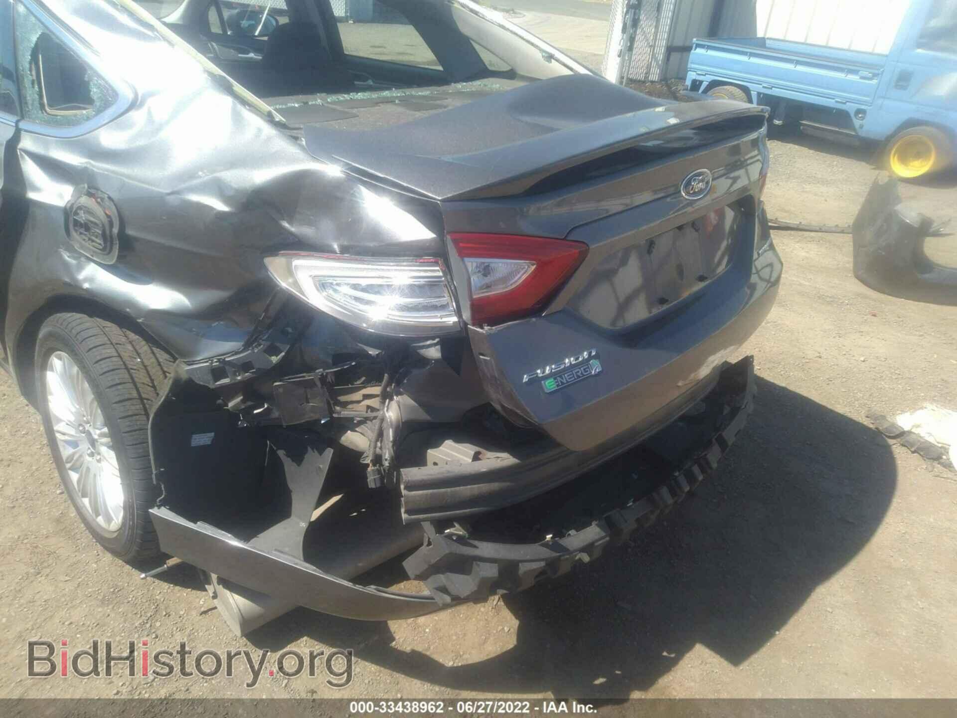 2013 FORD FUSION ENERGI - VIN: 3FA6P0SU3DR365872 - Фото 6