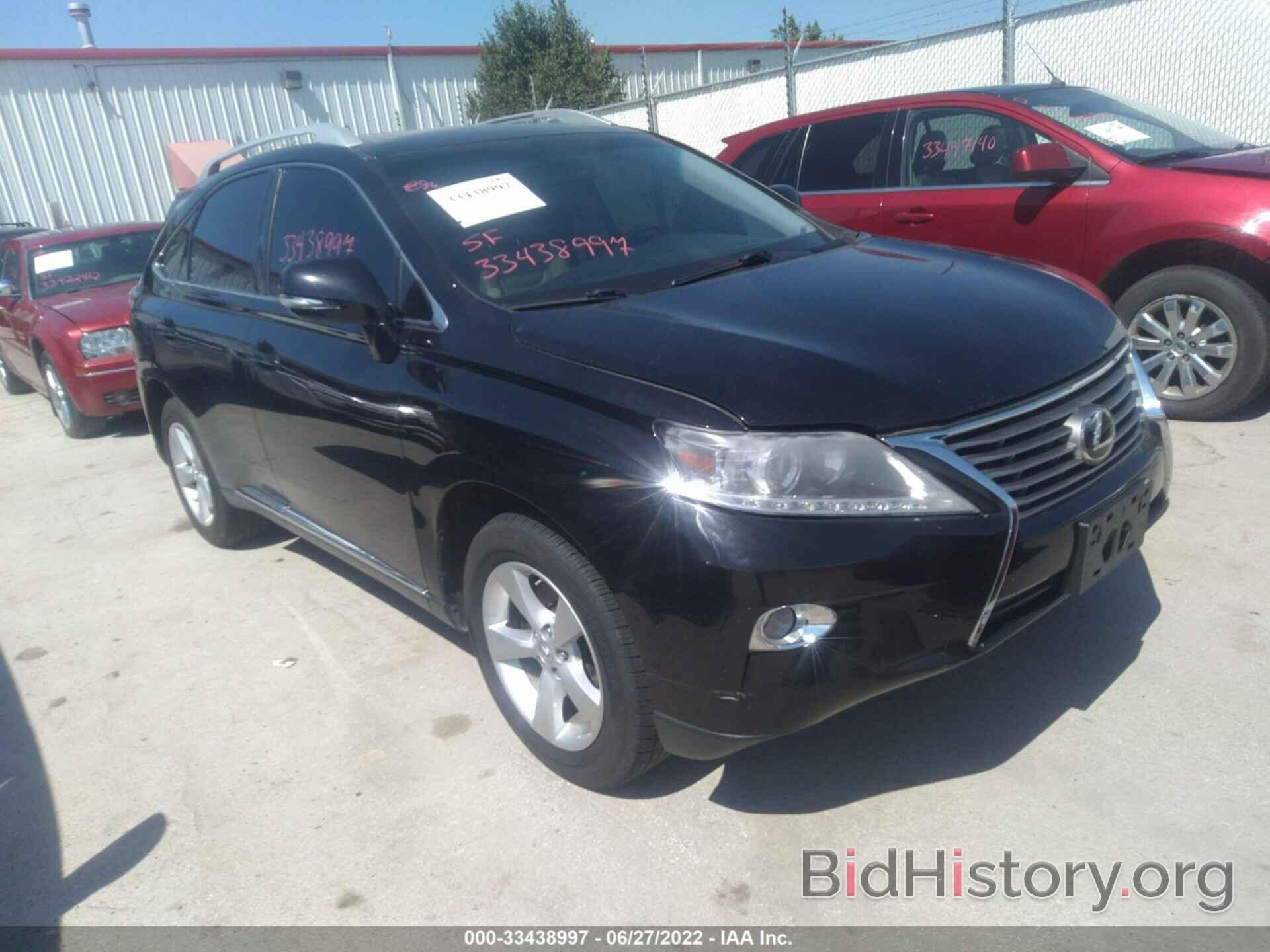 Photo 2T2BK1BA0DC192302 - LEXUS RX 350 2013