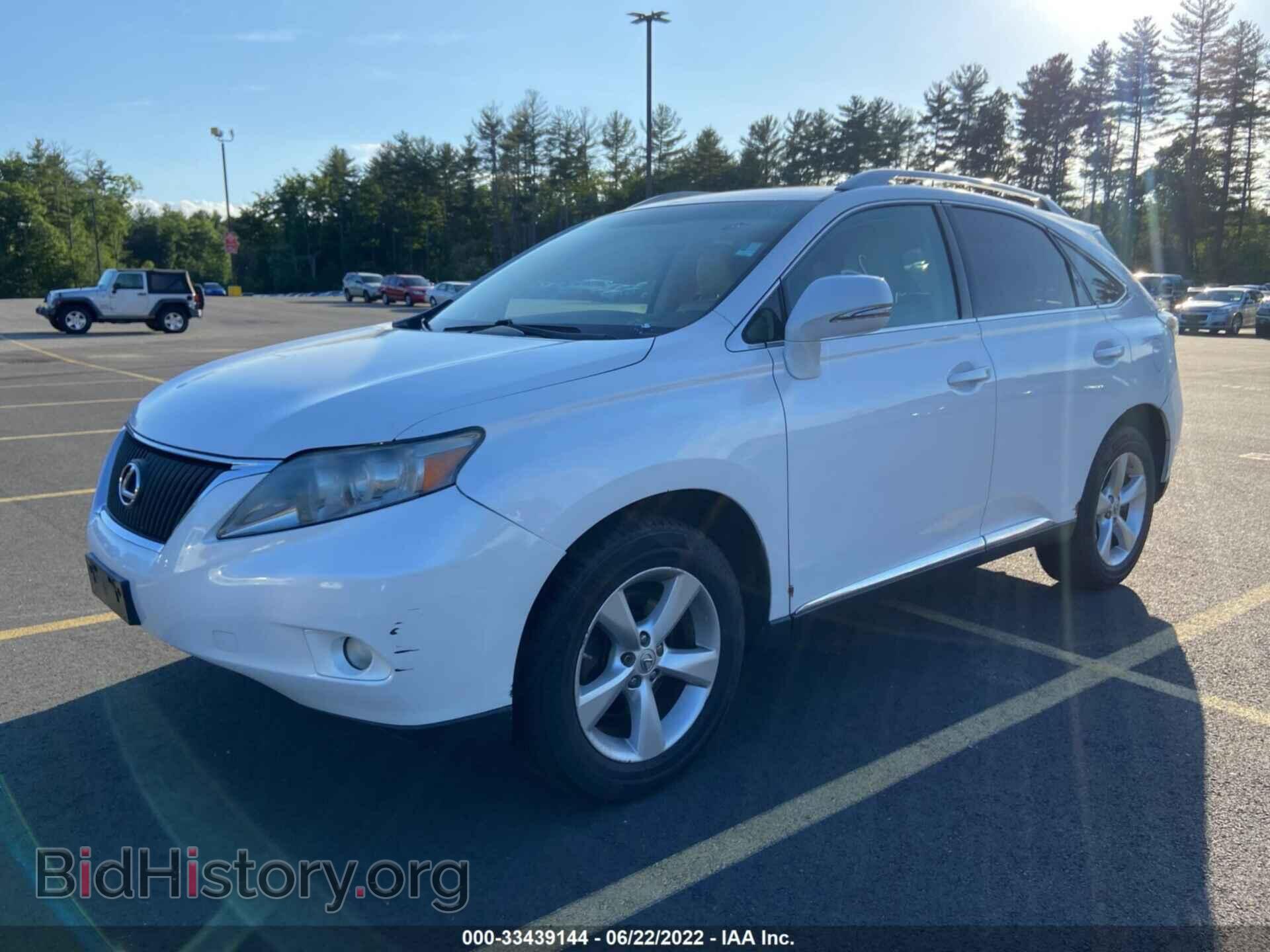 2011 LEXUS RX 350 - VIN: 2T2BK1BA9BC102304 - Фото 2