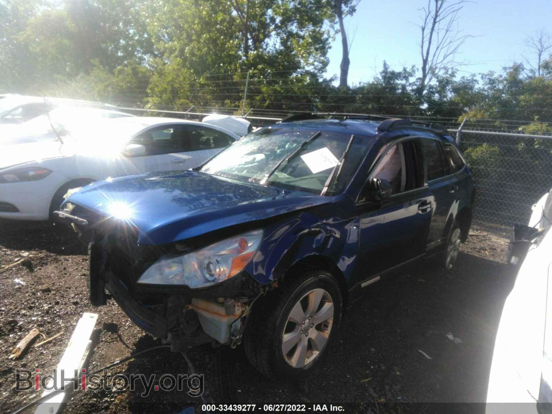2011 SUBARU OUTBACK - VIN: 4S4BRCCC2B3369056 - Фото 2