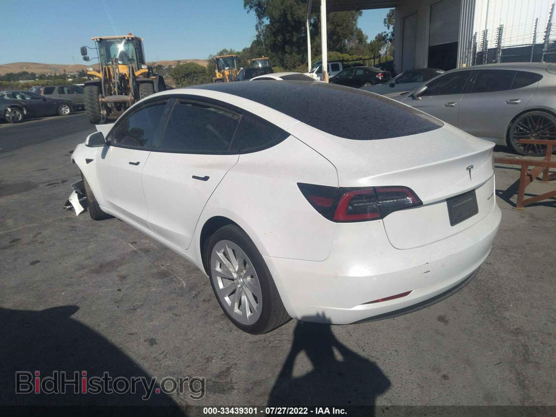 2022 TESLA MODEL 3 - VIN: 5YJ3E1EB3NF250145 - Фото 3