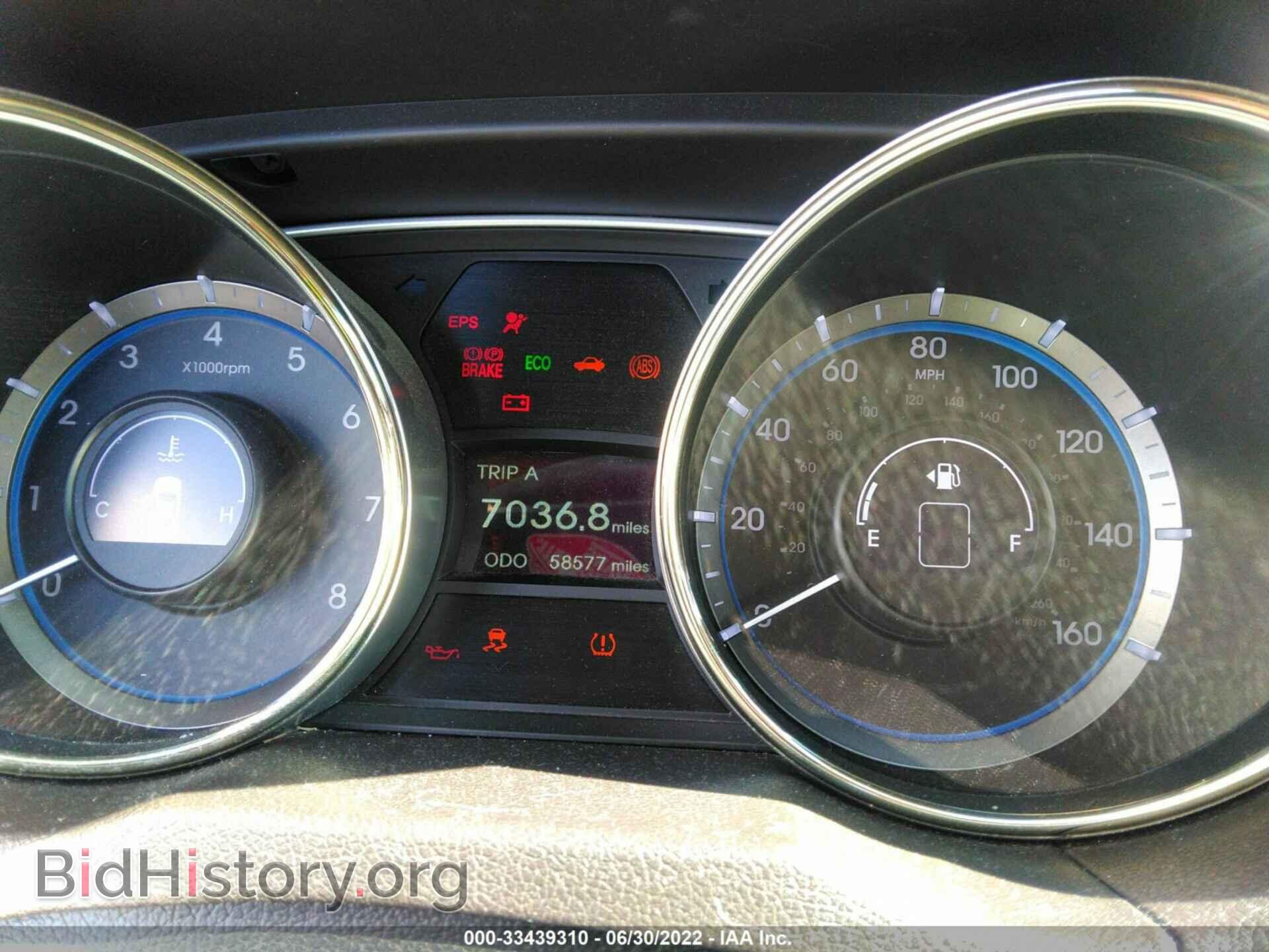 2012 HYUNDAI SONATA - VIN: 5NPEB4AC2CH419748 - Фото 7