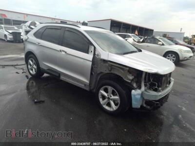 2015 Ford EDGE SE, silver — VIN 2FMTK3G8XFBC09091, IAAI
