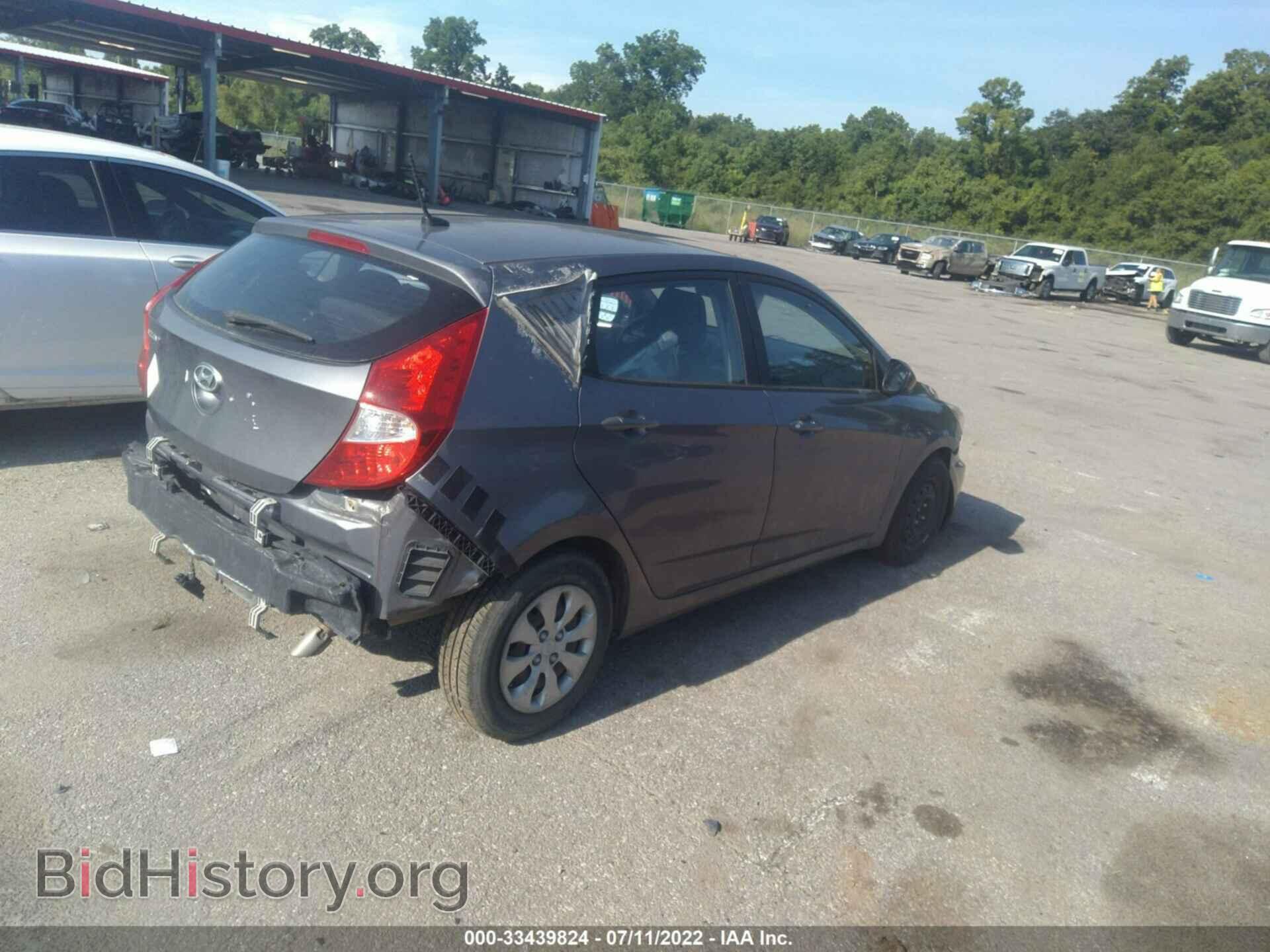 2015 HYUNDAI ACCENT - VIN: KMHCT5AE3FU203361 - Фото 4