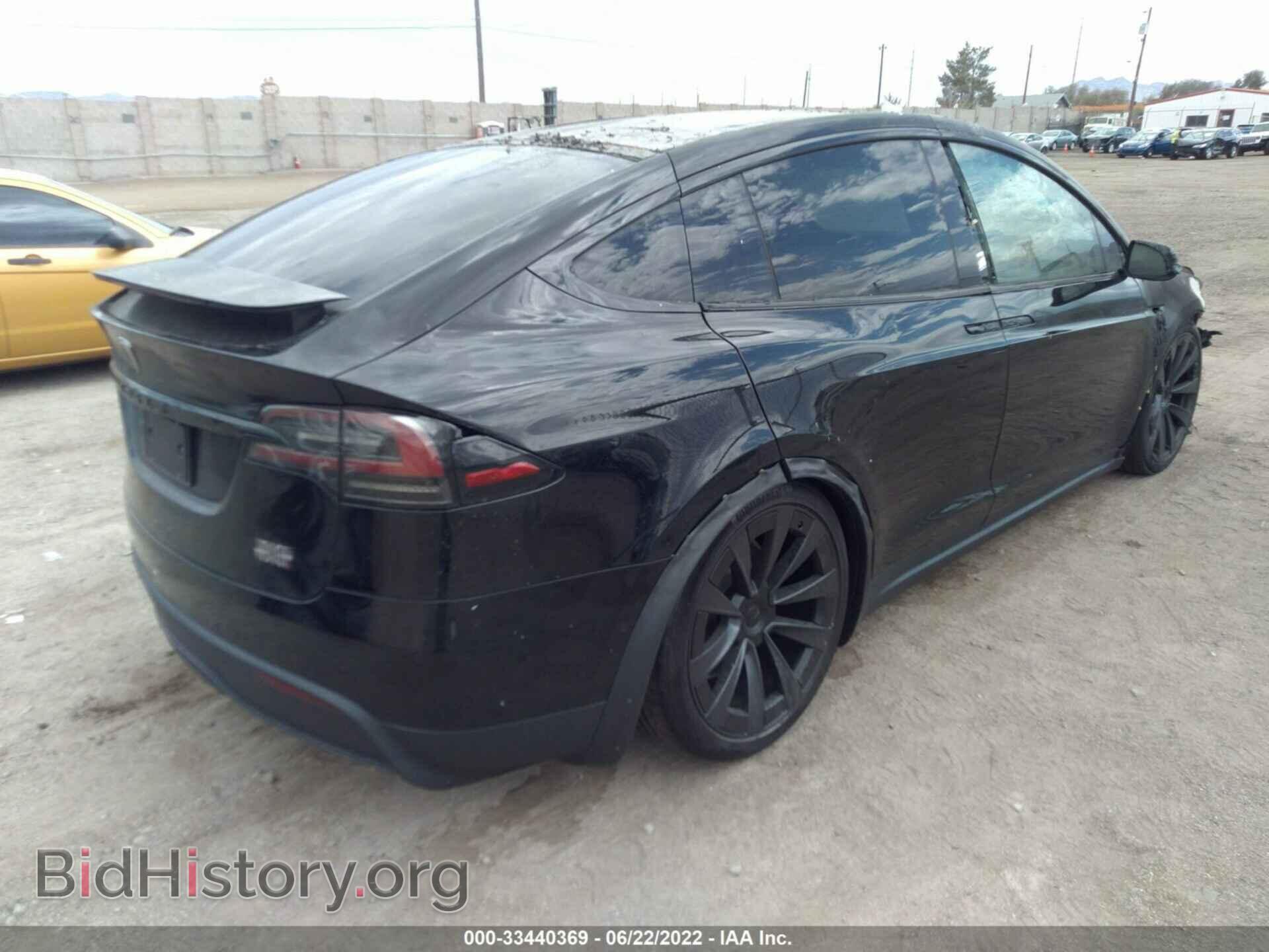 2022 TESLA MODEL X - VIN: 7SAXCBE63NF337305 - Photo 4