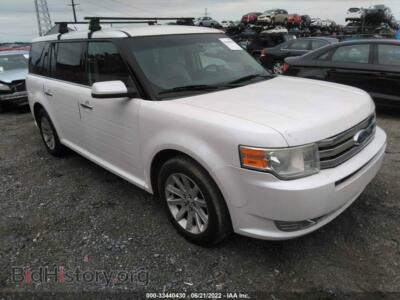 2010 Ford FLEX SEL, белый — VIN 2FMGK5CC4ABB29625, IAAI