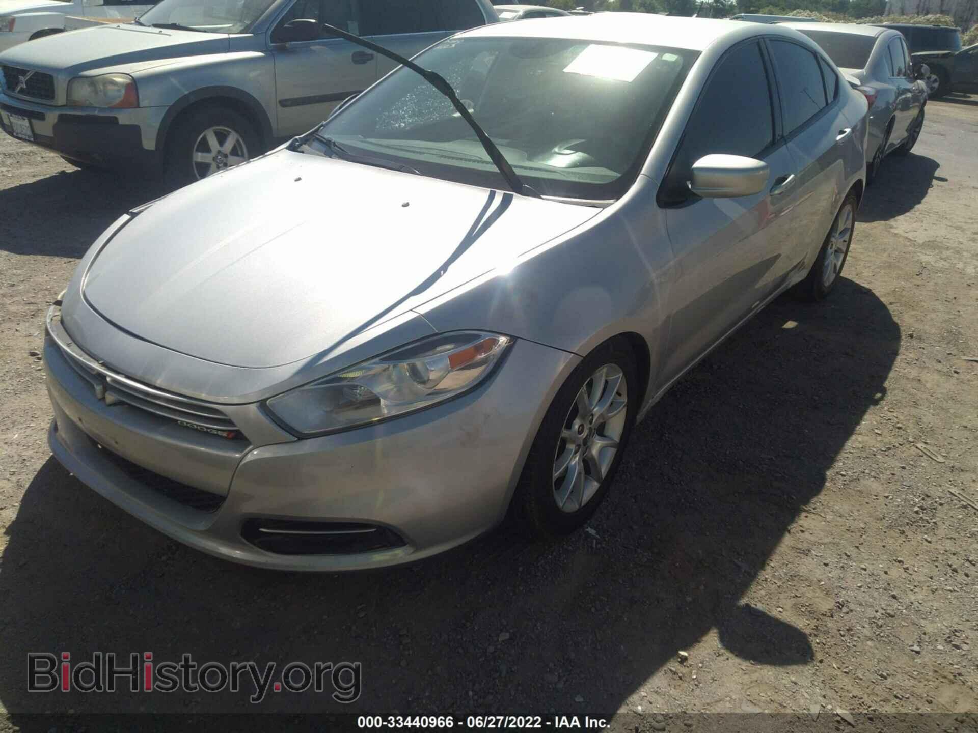 2013 DODGE DART - VIN: 1C3CDFBA7DD194541 - Фото 2