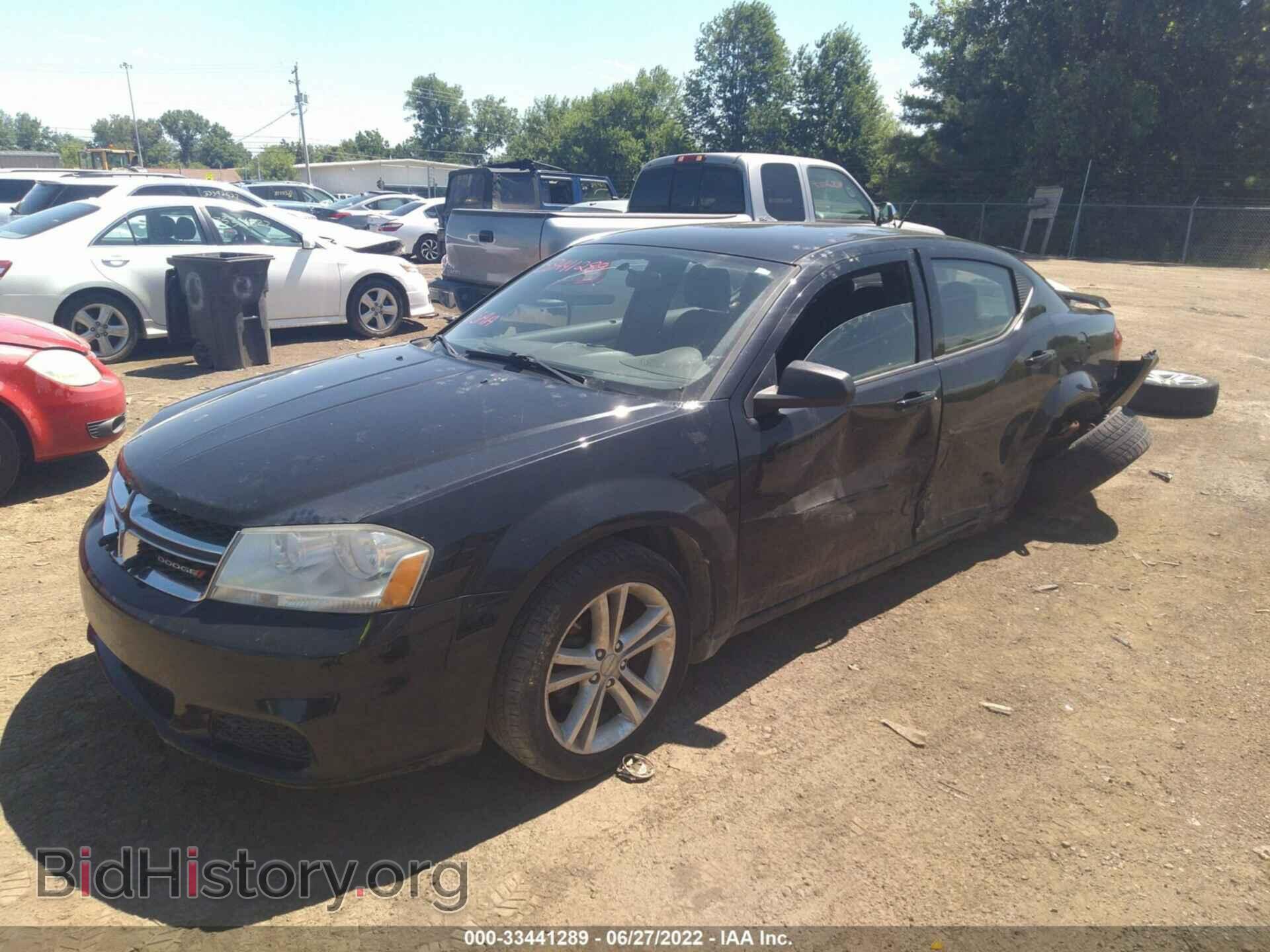 2013 DODGE AVENGER - VIN: 1C3CDZAG6DN502719 - Фото 2